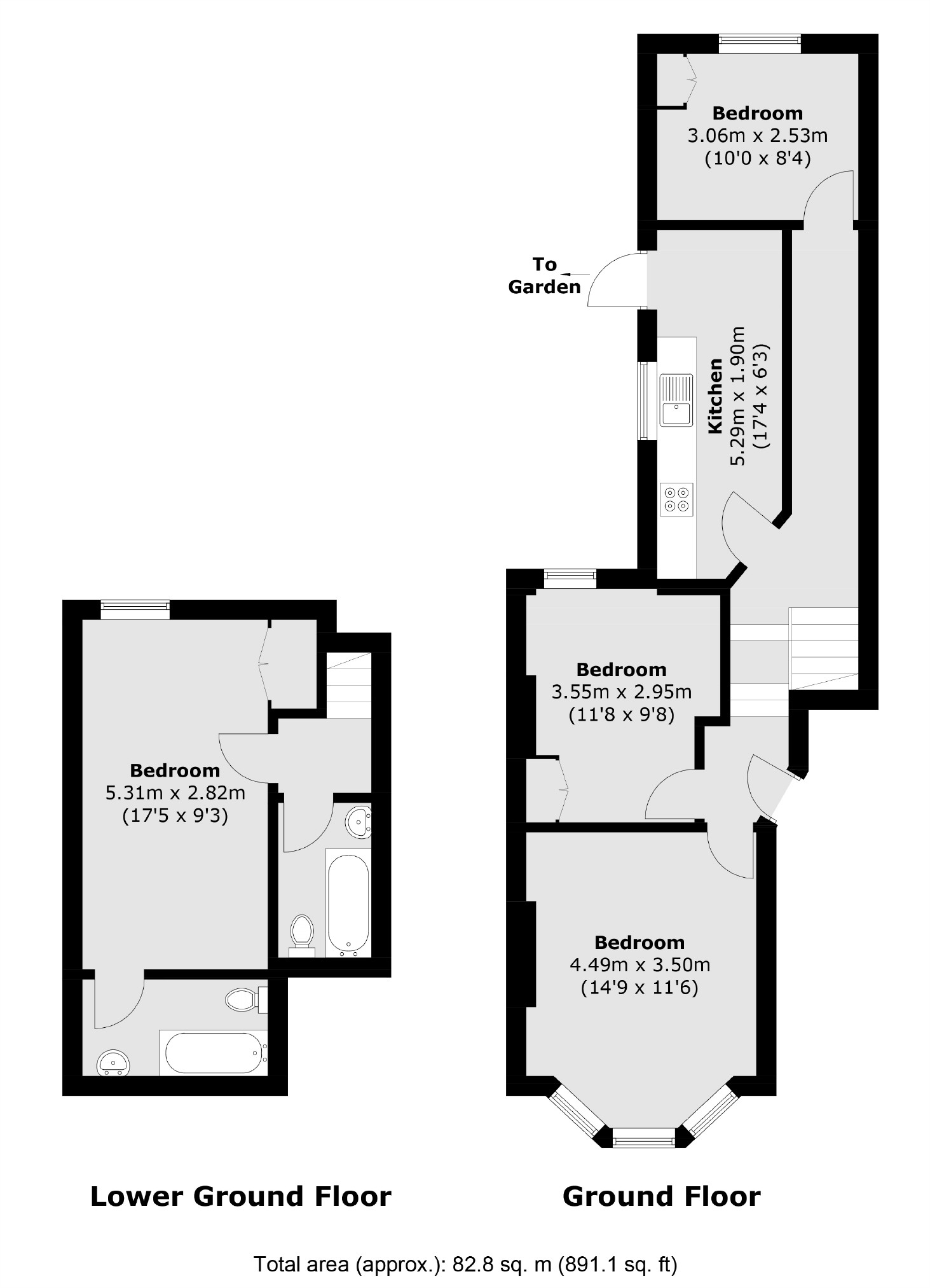 GFF, 2, Chantrey Road, London floorplan