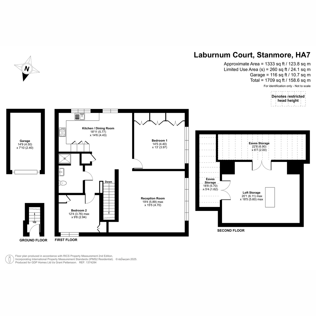 17, Laburnum Court, Stanmore floorplan