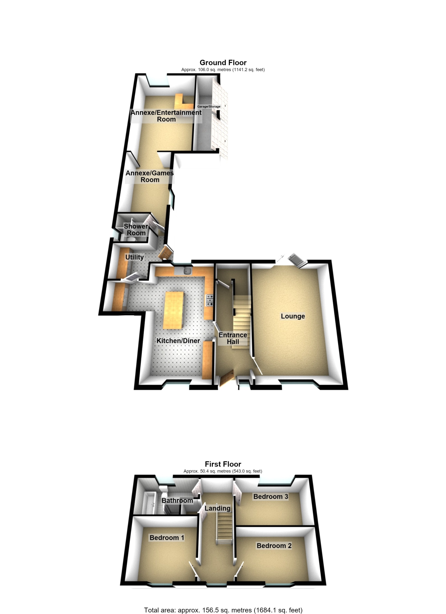Wayside Lodge, Station Road, Boston floorplan
