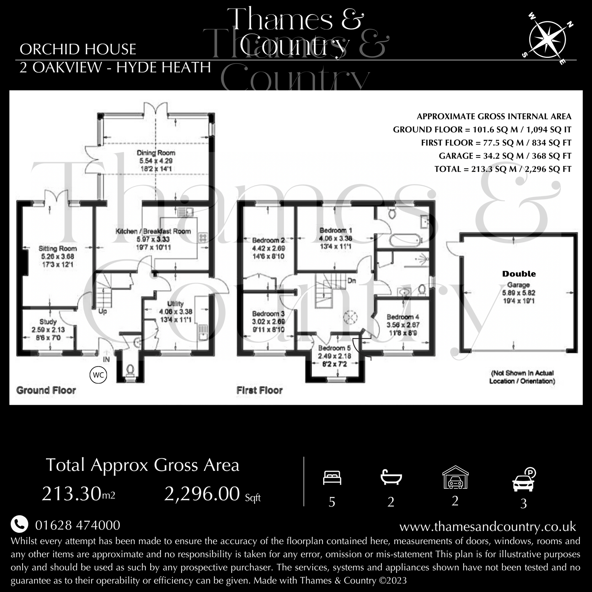 Orchid House 2 Oakview, Amersham floorplan