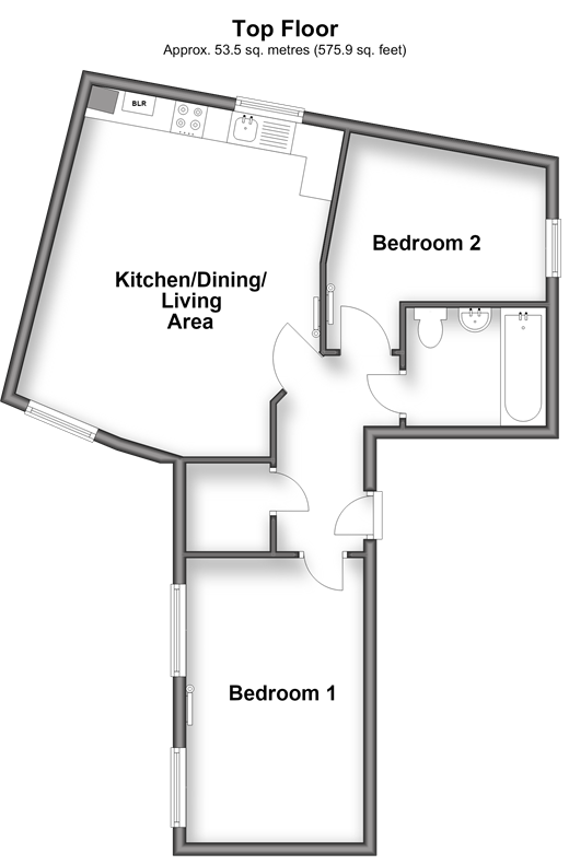 High Street, Rochester floorplan