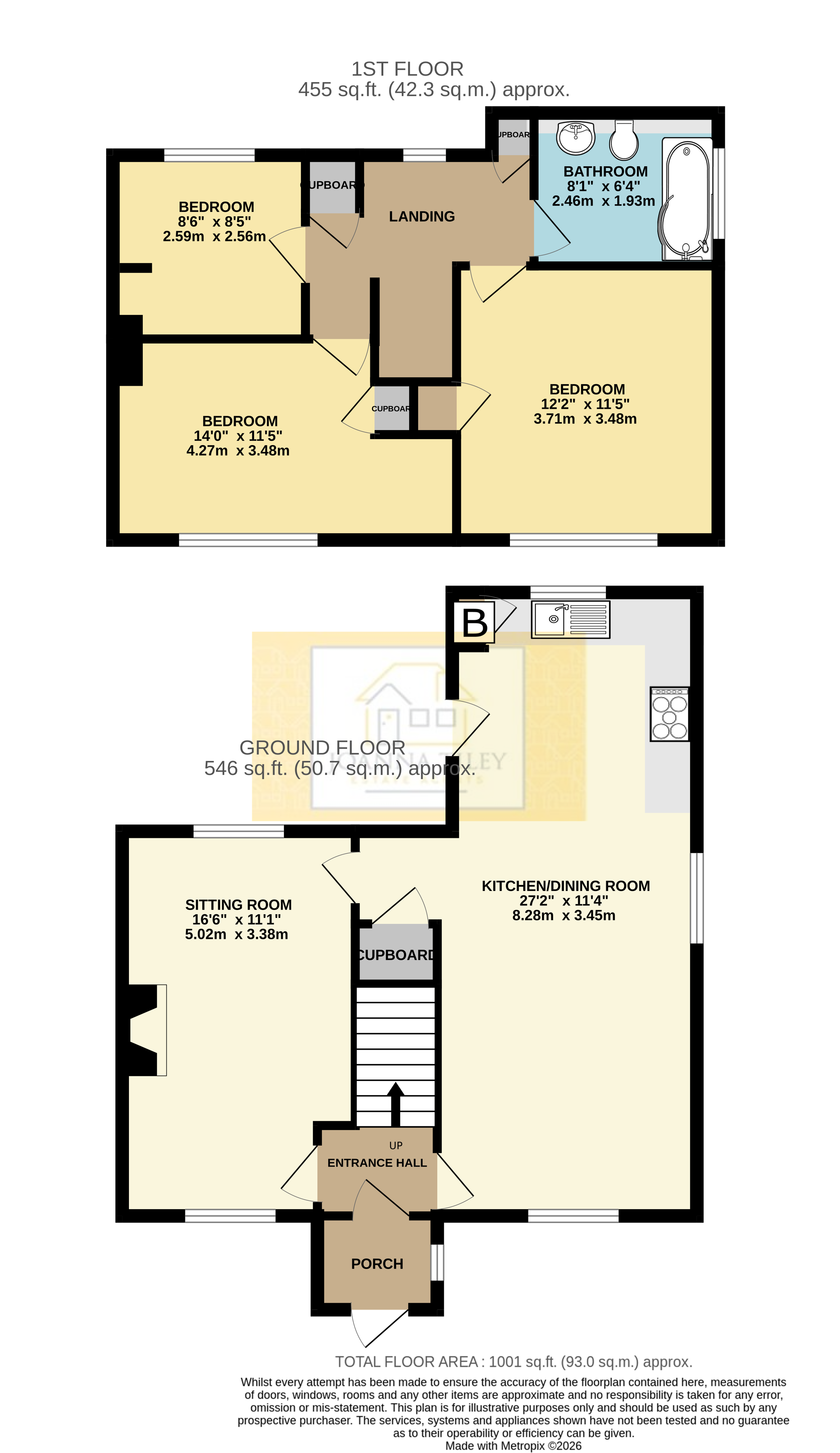 13, Eastcroft, Blagdon floorplan