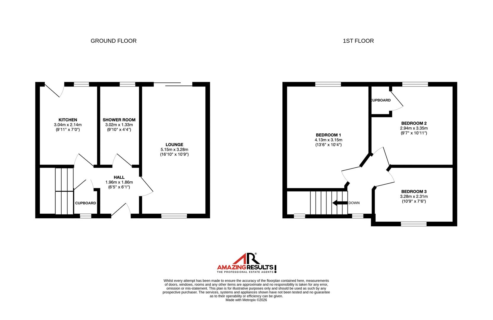 25, Norval Place, Rosyth floorplan