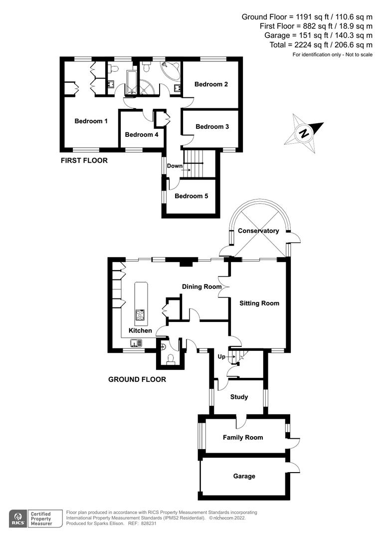 5, Guildford Drive, Chandlers Ford floorplan