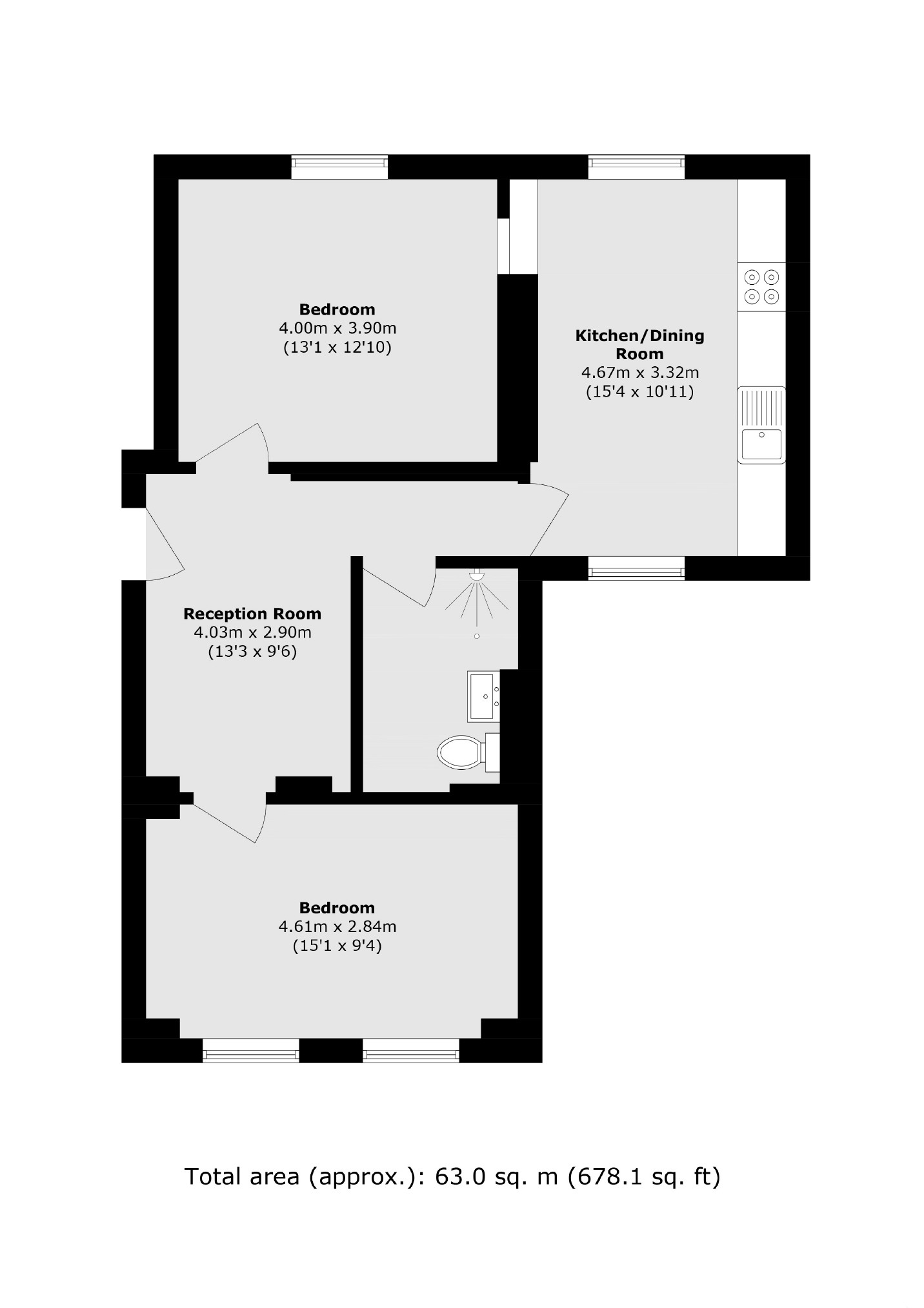 35C, Parkhurst Road, London floorplan