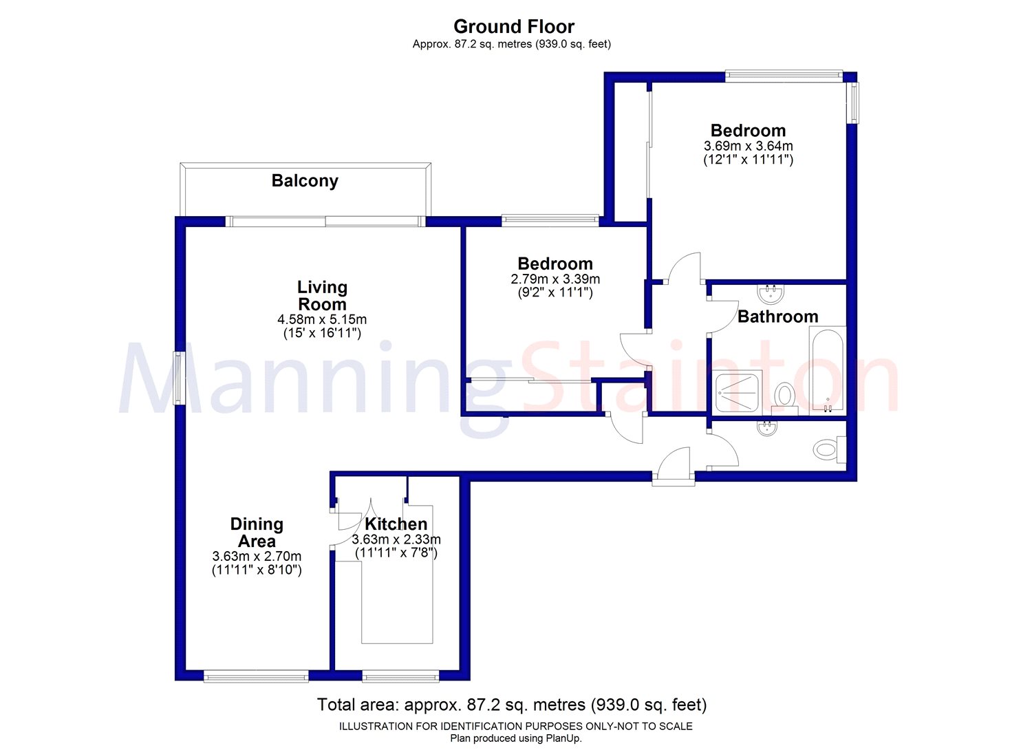 2 Bedrooms Flat for sale in Lake View Court, West Avenue, Roundhay, Leeds LS8