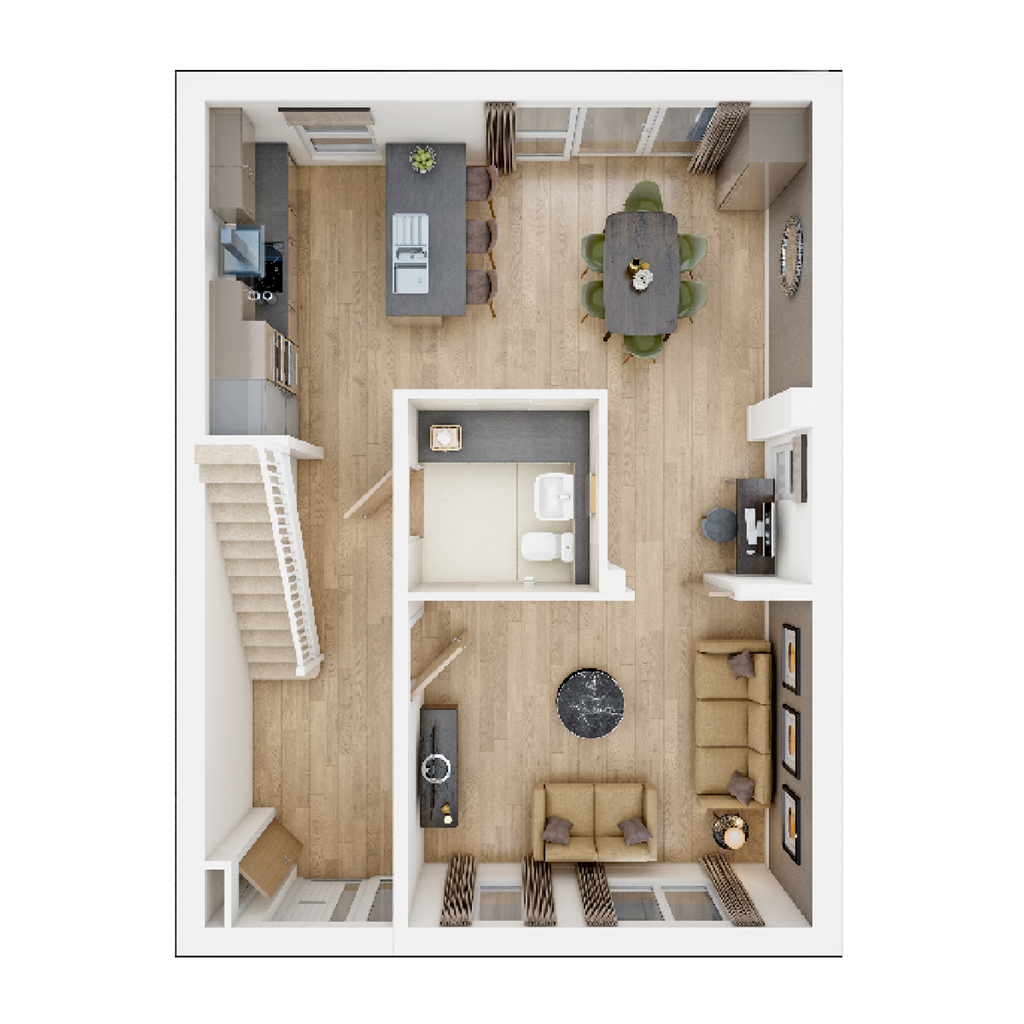The Colford - Plot 305, Marske Sands, Longbeck Road, Marske-By-The-Sea, Marske floorplan