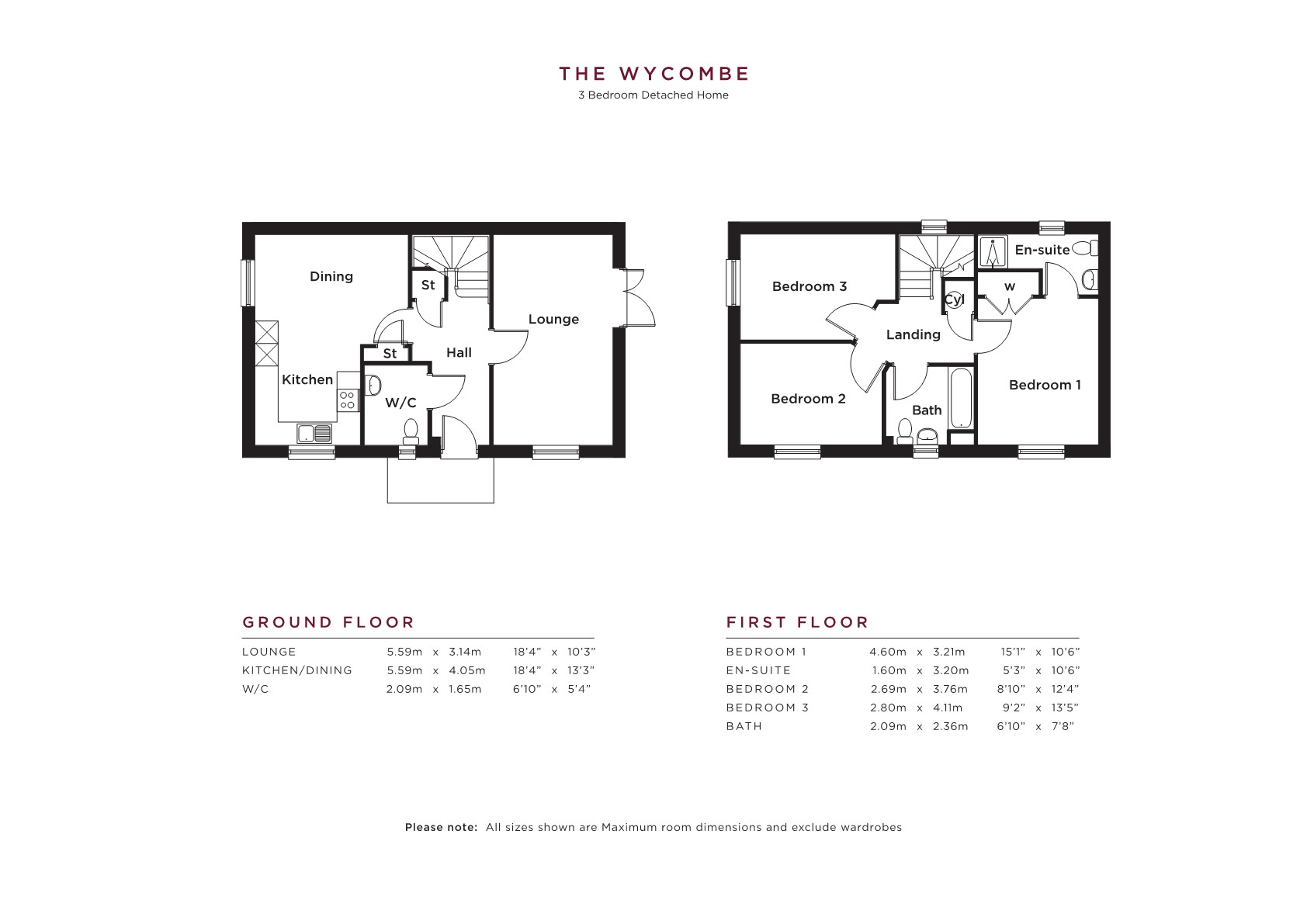 Plot 25 The Wycome,, Highbury Meadow, Elswick floorplan