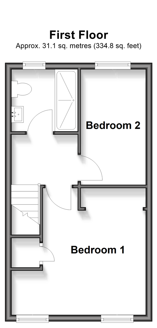 Baryntyne Crescent Hoo, Rochester floorplan