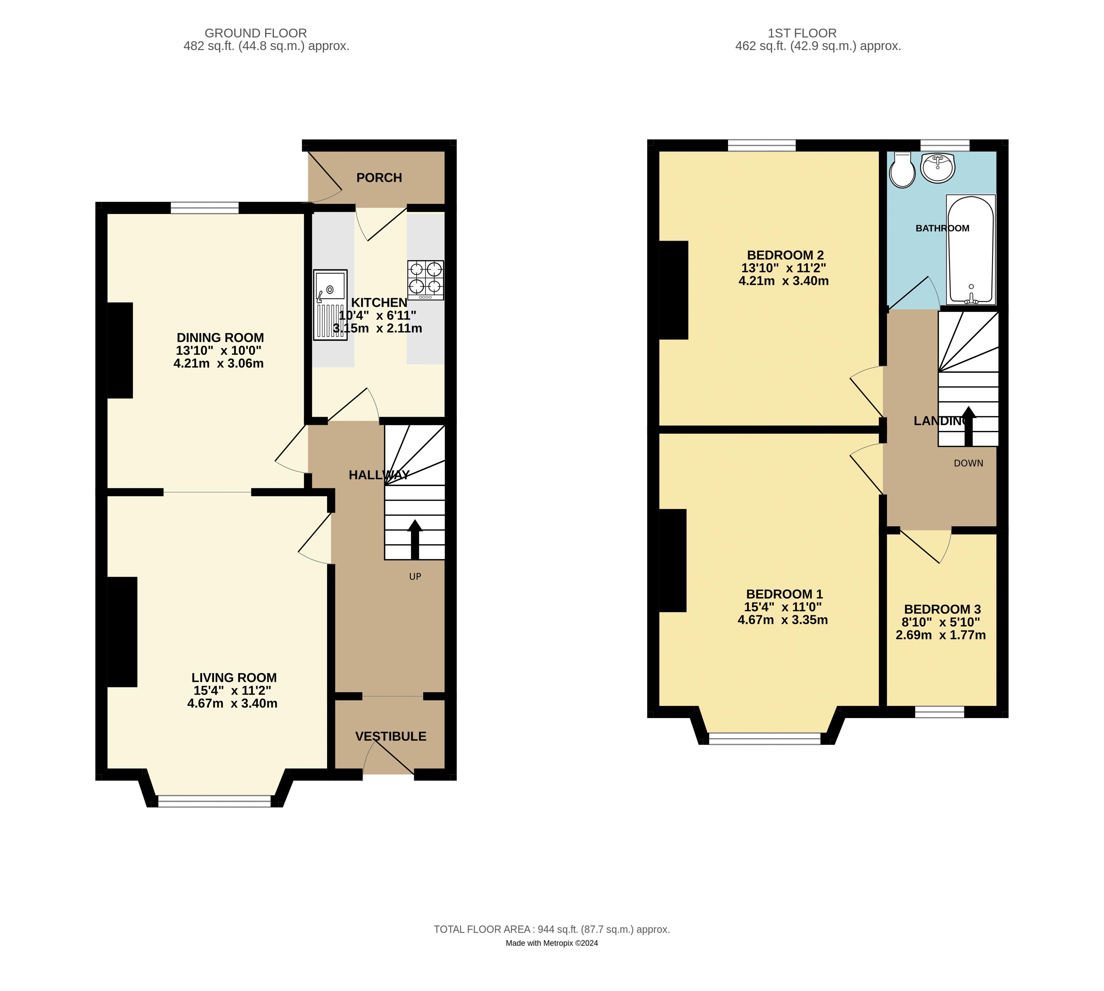 38, Fullerton Road, Plymouth floorplan
