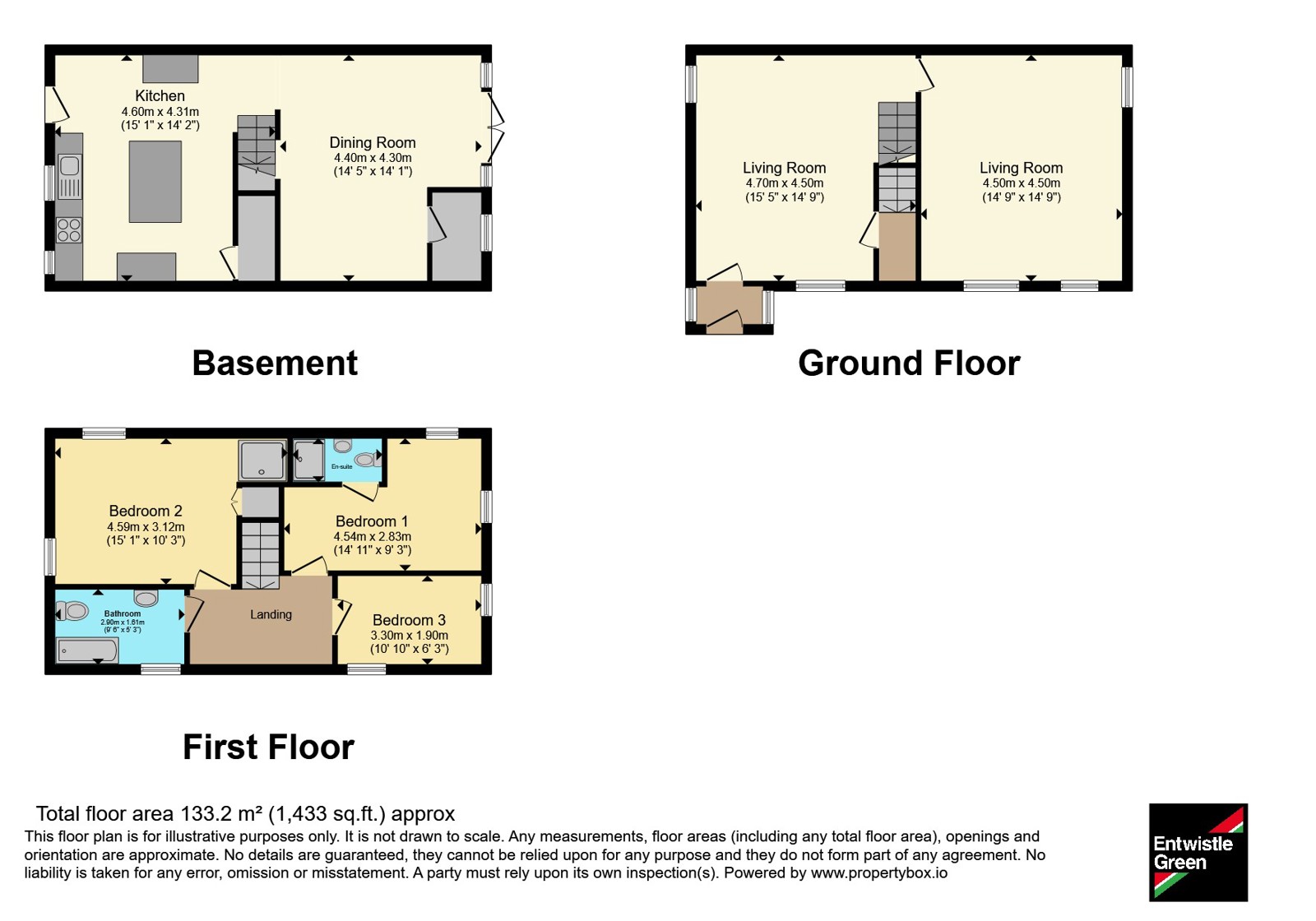 8, Cross Street, Burnley floorplan