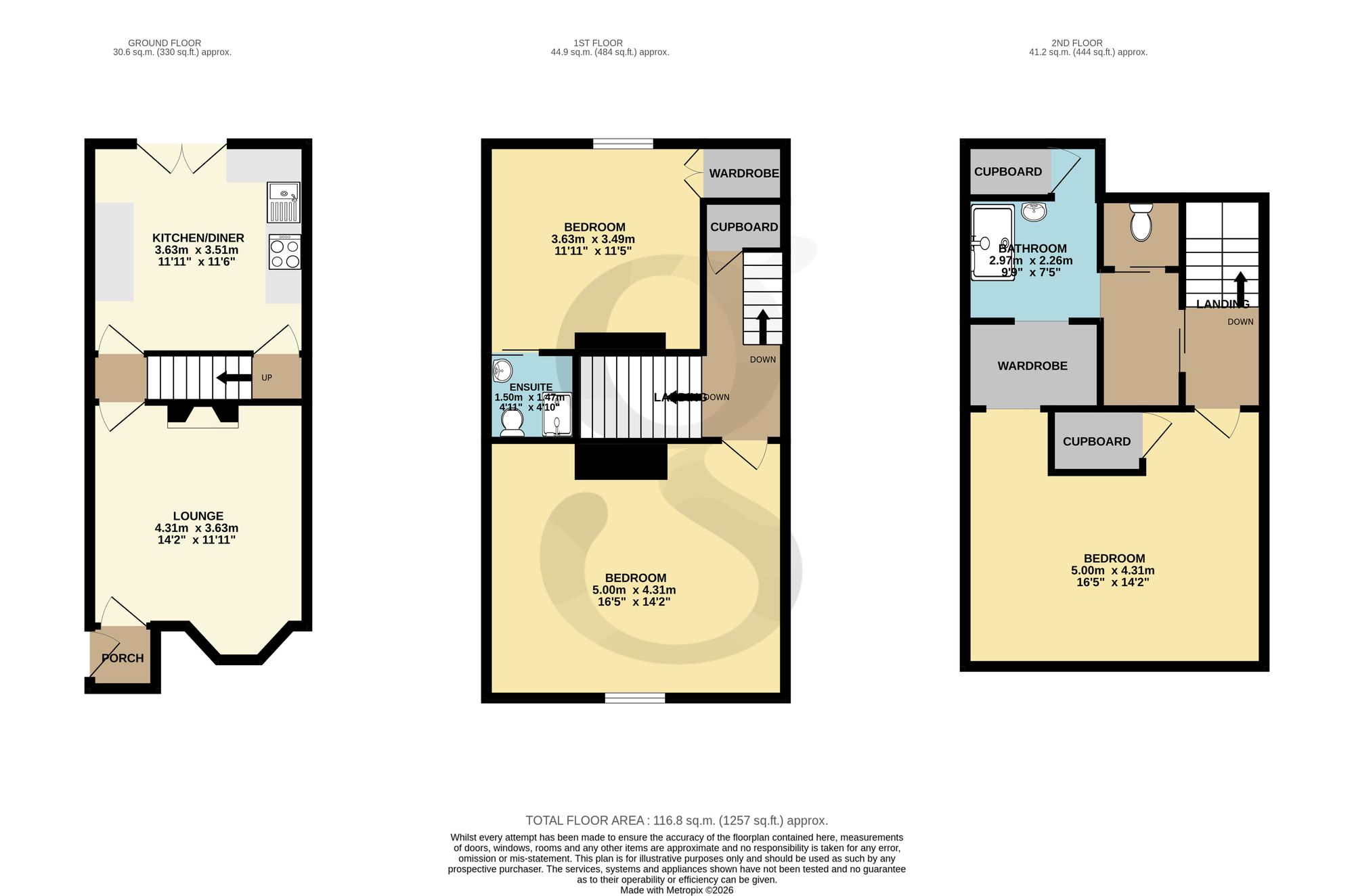 2 Bella Vista Villas, Jersey floorplan