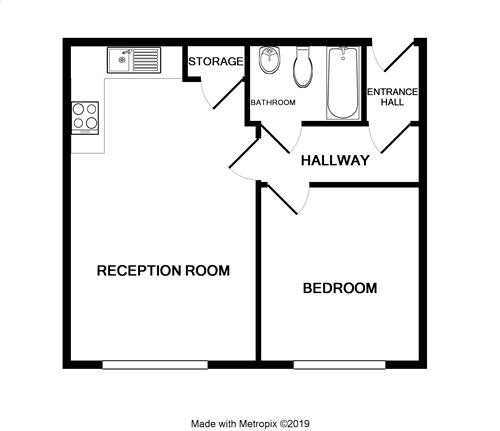 Flat 16 Verdigris 114, Jacob Street, Bristol floorplan