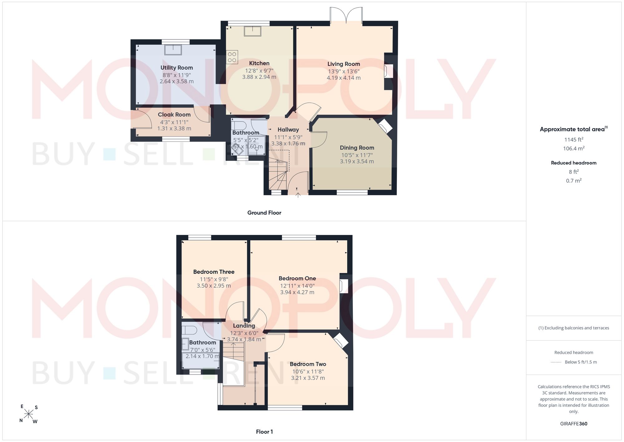 14 Park View, Wrexham floorplan
