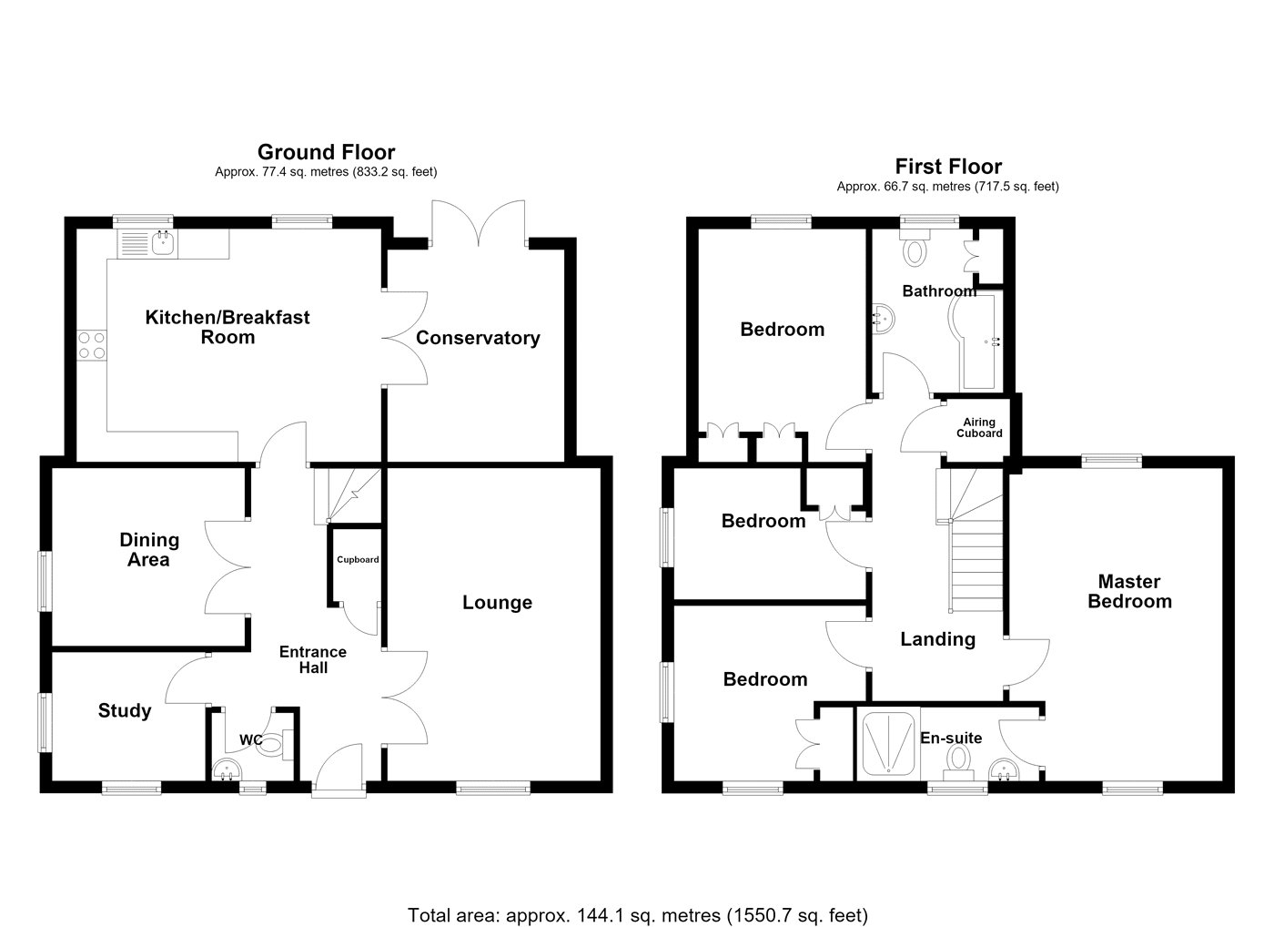 Kinross Road, Lincolnshire floorplan