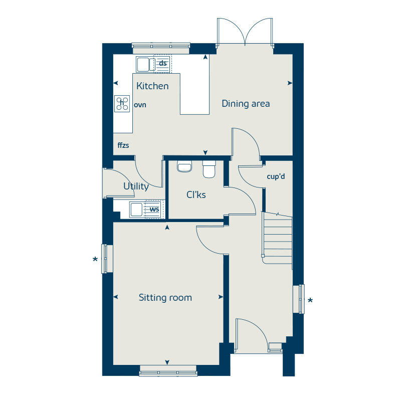 281, Gaw End Lane, Macclesfield floorplan