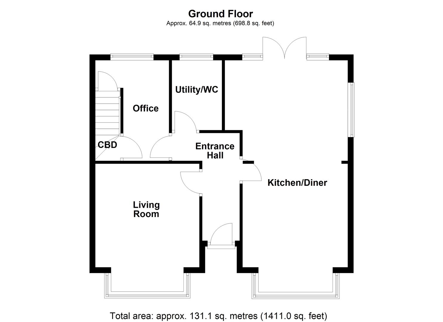 29, Birchen Avenue, Ossett floorplan