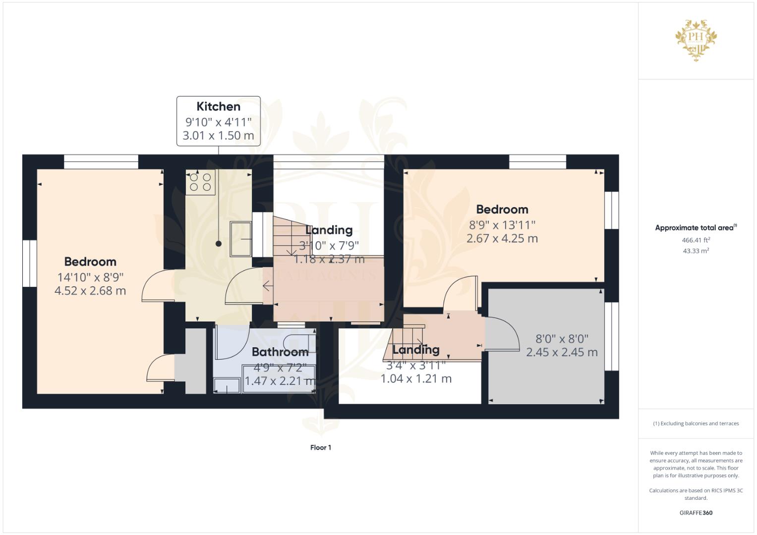 2, Dixon Street, Stockton-On-Tees floorplan