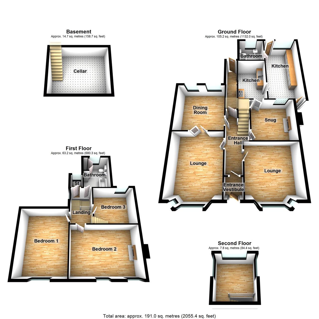Highgate Road, Walsall WS1, 3 bedroom detached house for sale