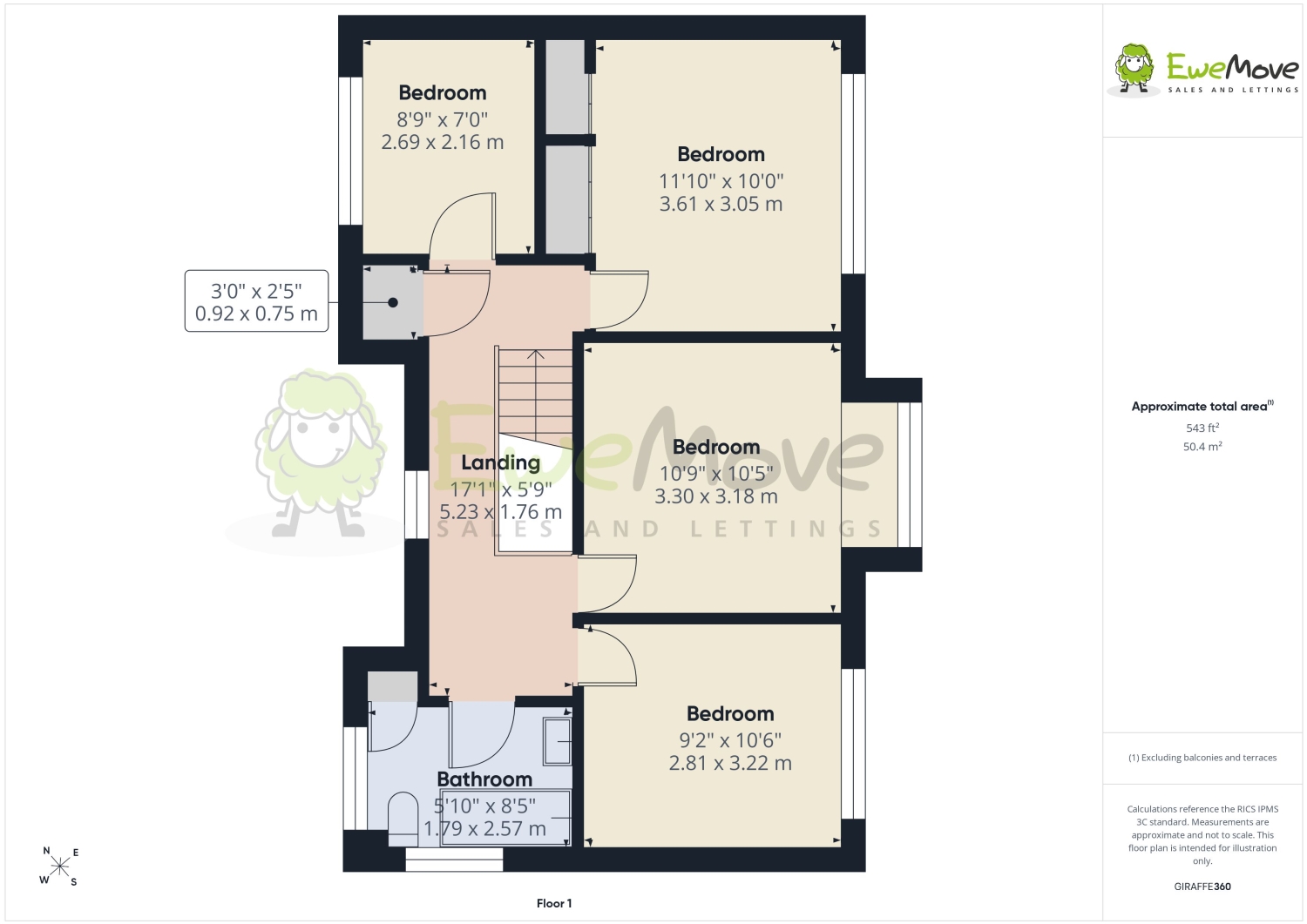 35, High Street, Wellingborough floorplan