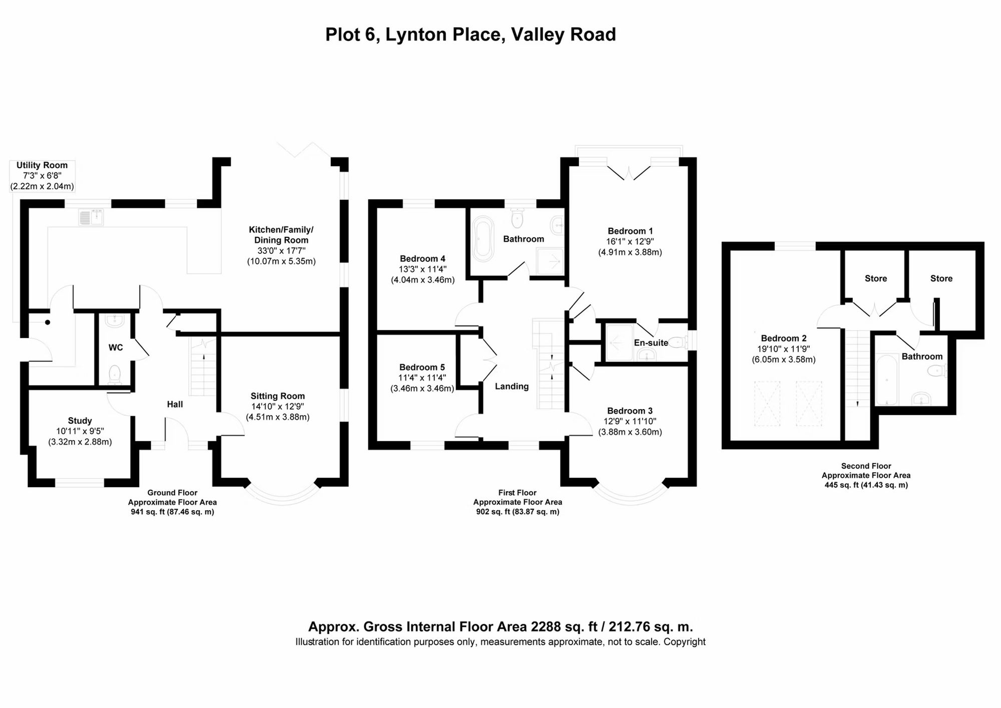 Plot 6 Lynton Place, Ipswich floorplan