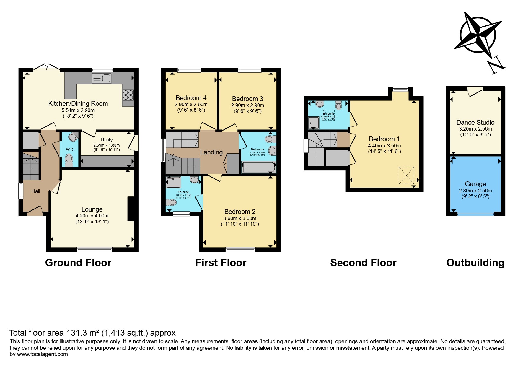 25, Sparrowhawk Way, Manvers, Rotherham floorplan