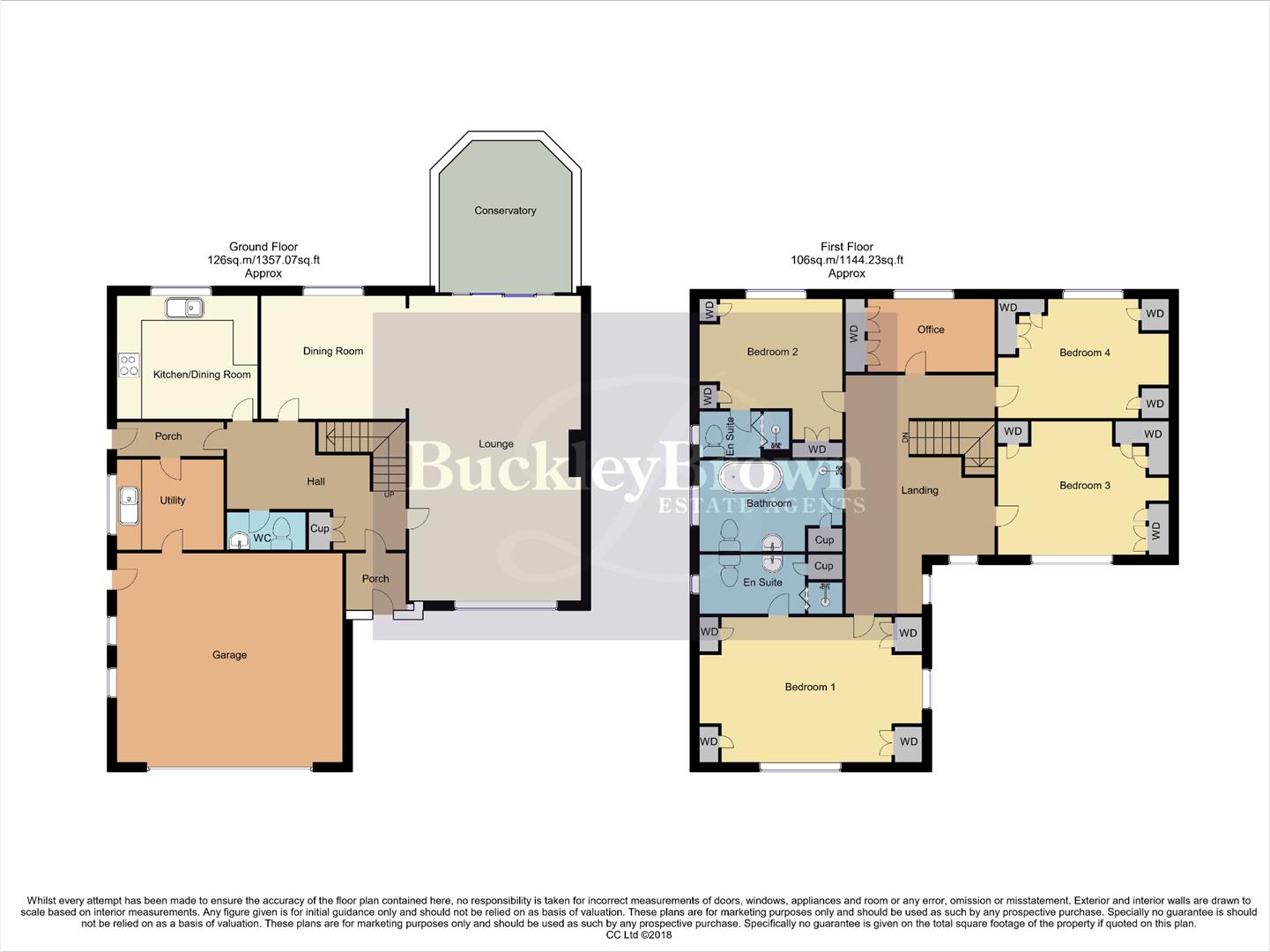 20, Paddock Close, Mansfield floorplan