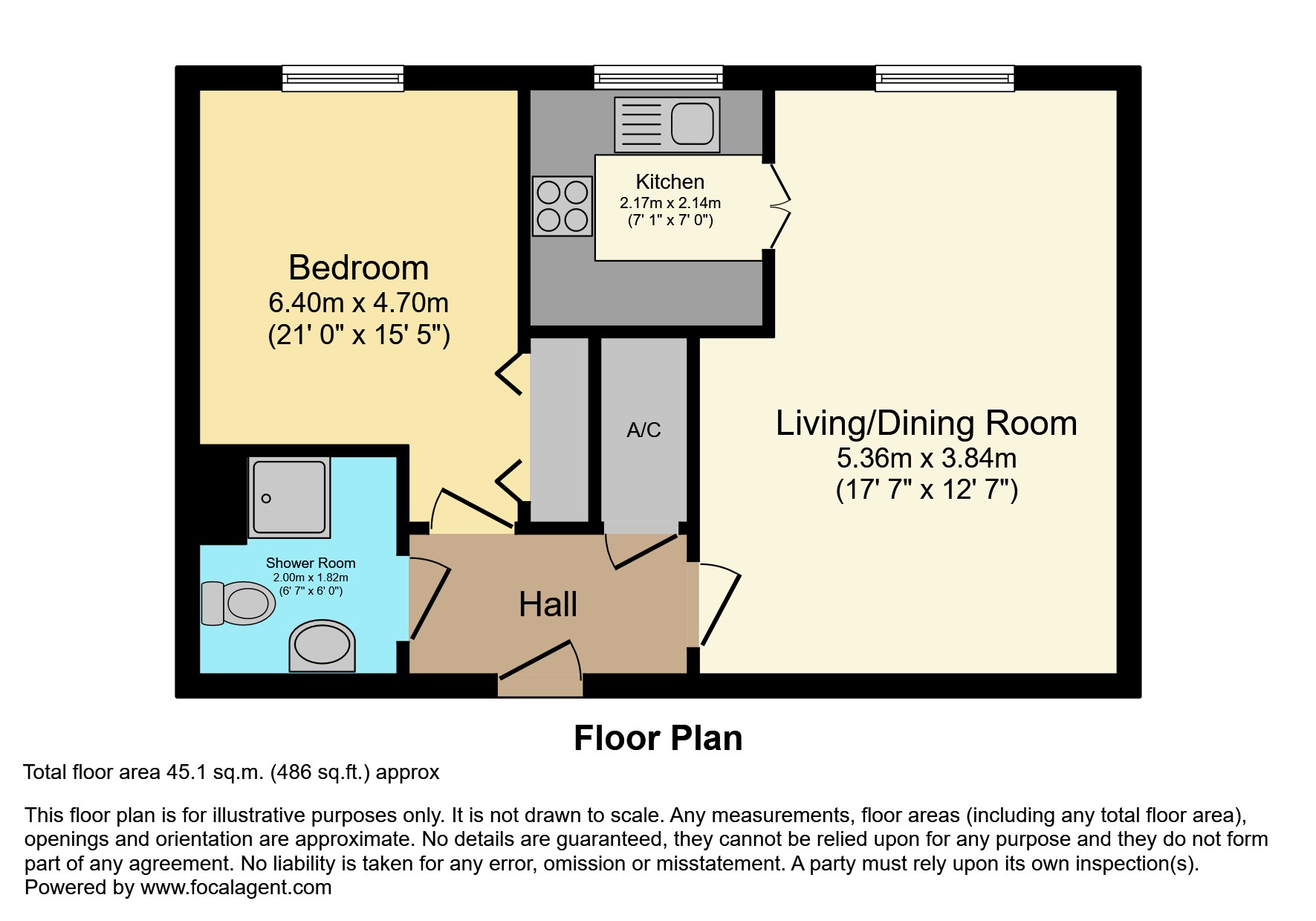 21, Spencer Court, Banbury floorplan