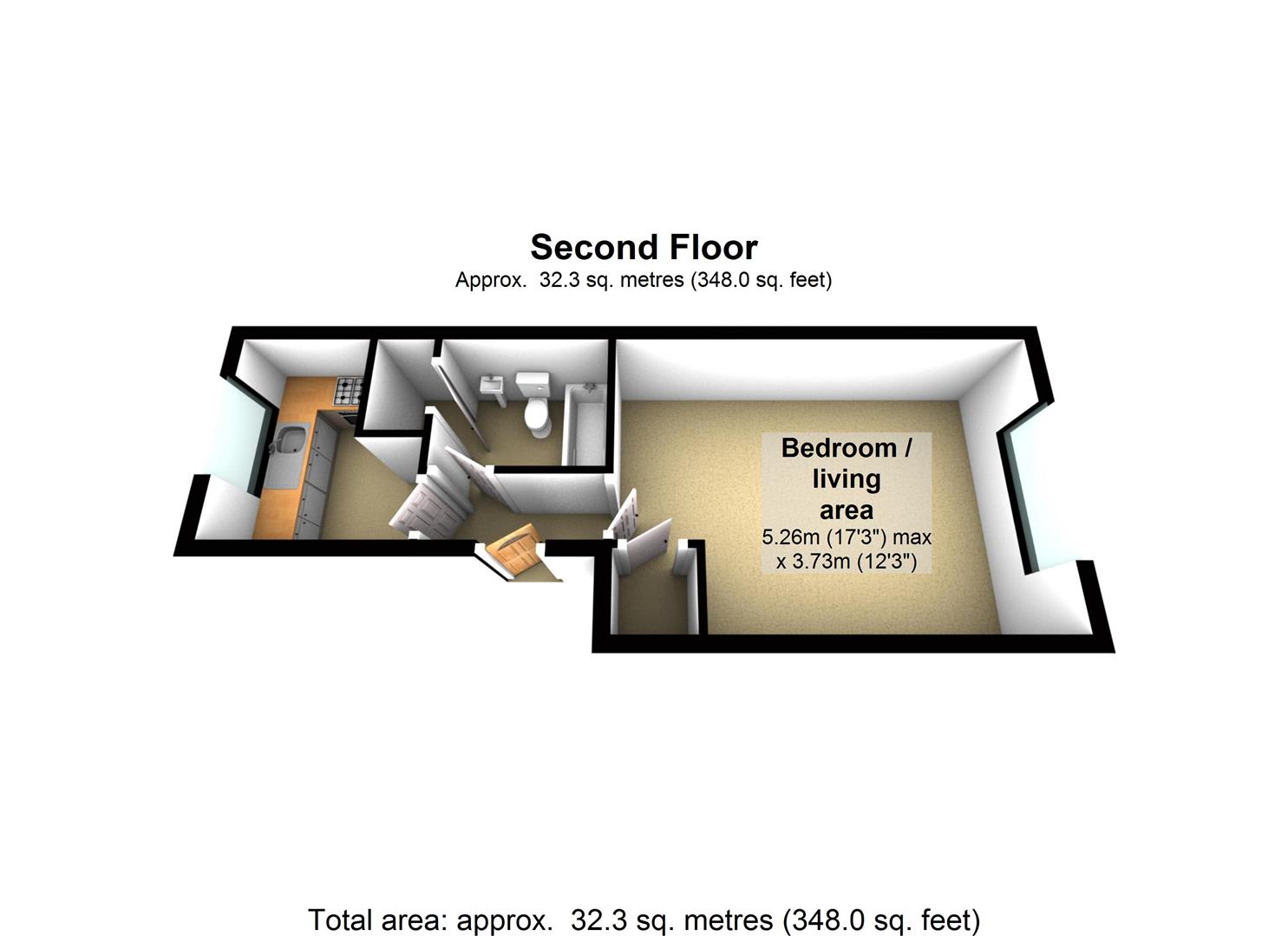 0 Bedrooms Studio to rent in Bays Farm Court, Bath Road, Longford UB7