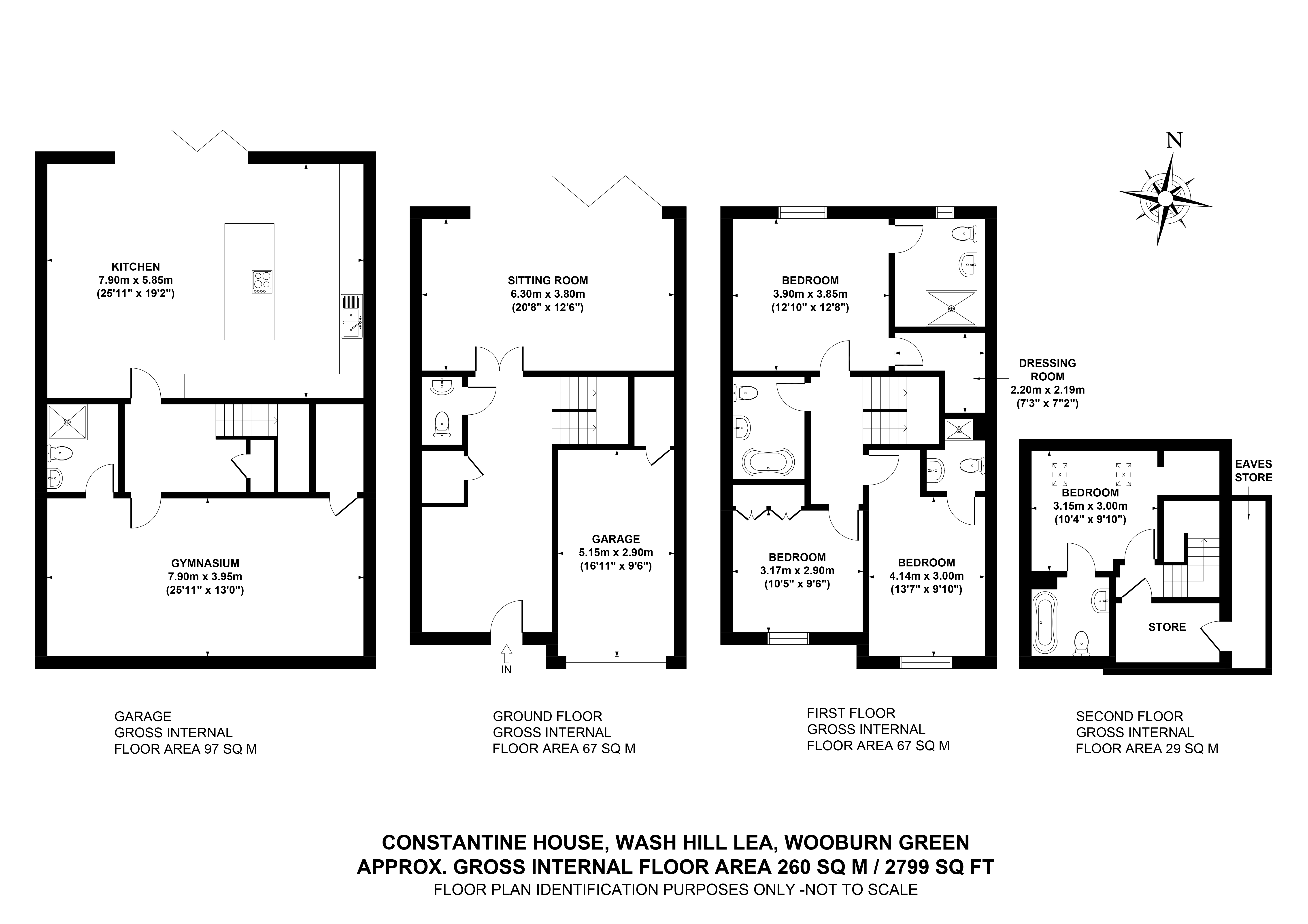 Constantin House, 1a, Wash Hill Lea, Wooburn Green floorplan