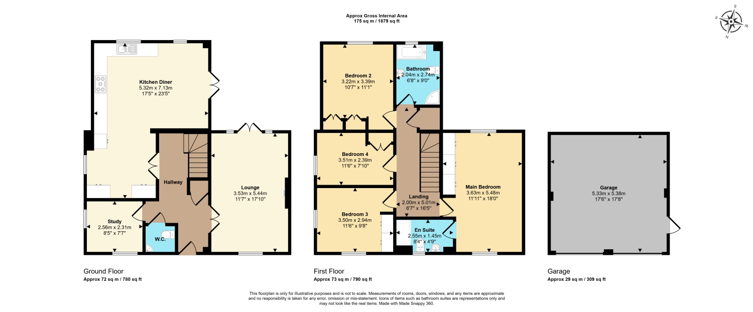 Bryony Gardens, Carterton floorplan