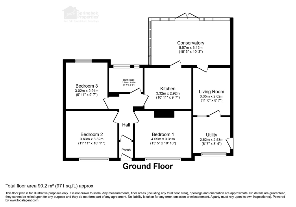 Tresco, Hayle Road, Hayle floorplan