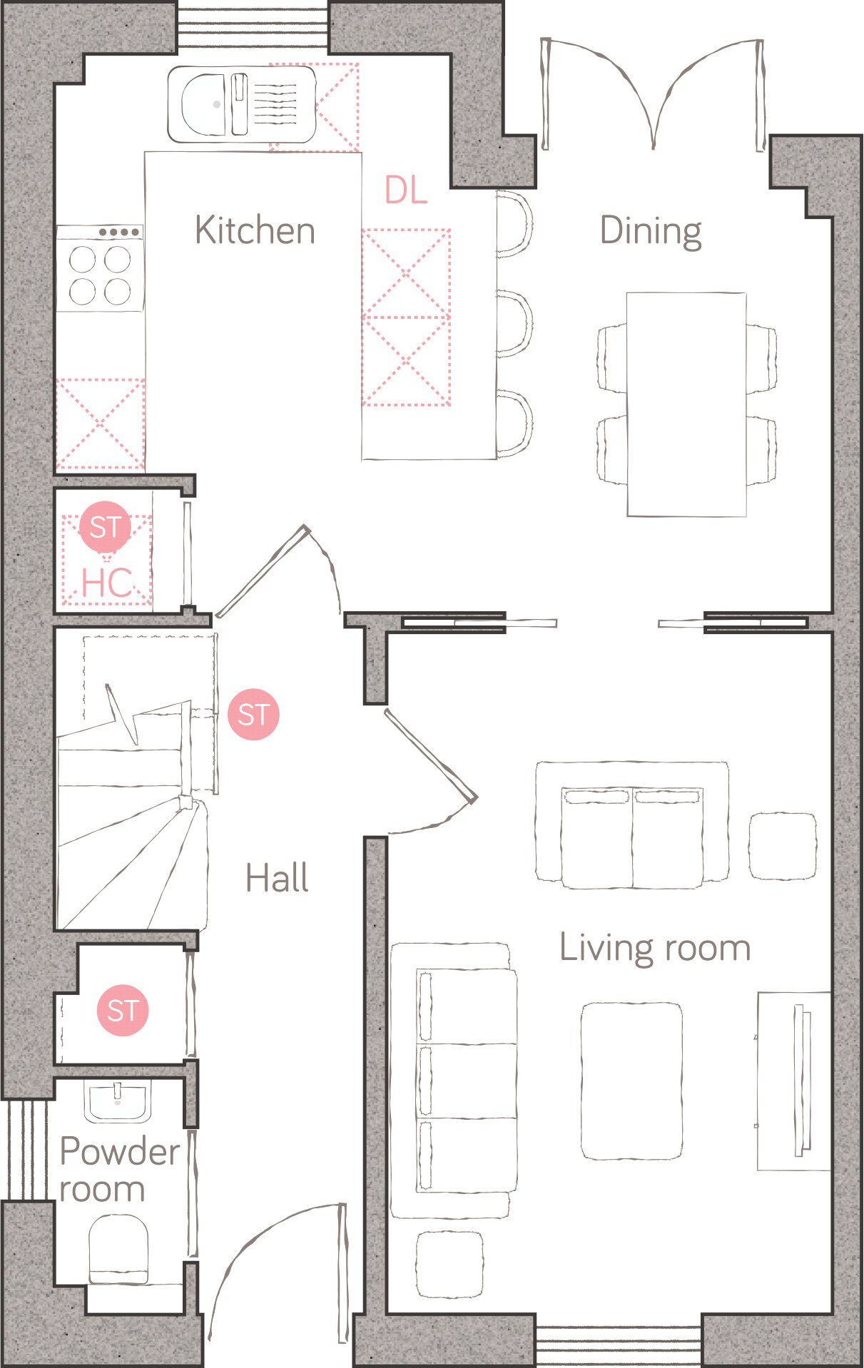 Plot 130 - Orchard Lane,, The Watchmakers, Bodmin floorplan