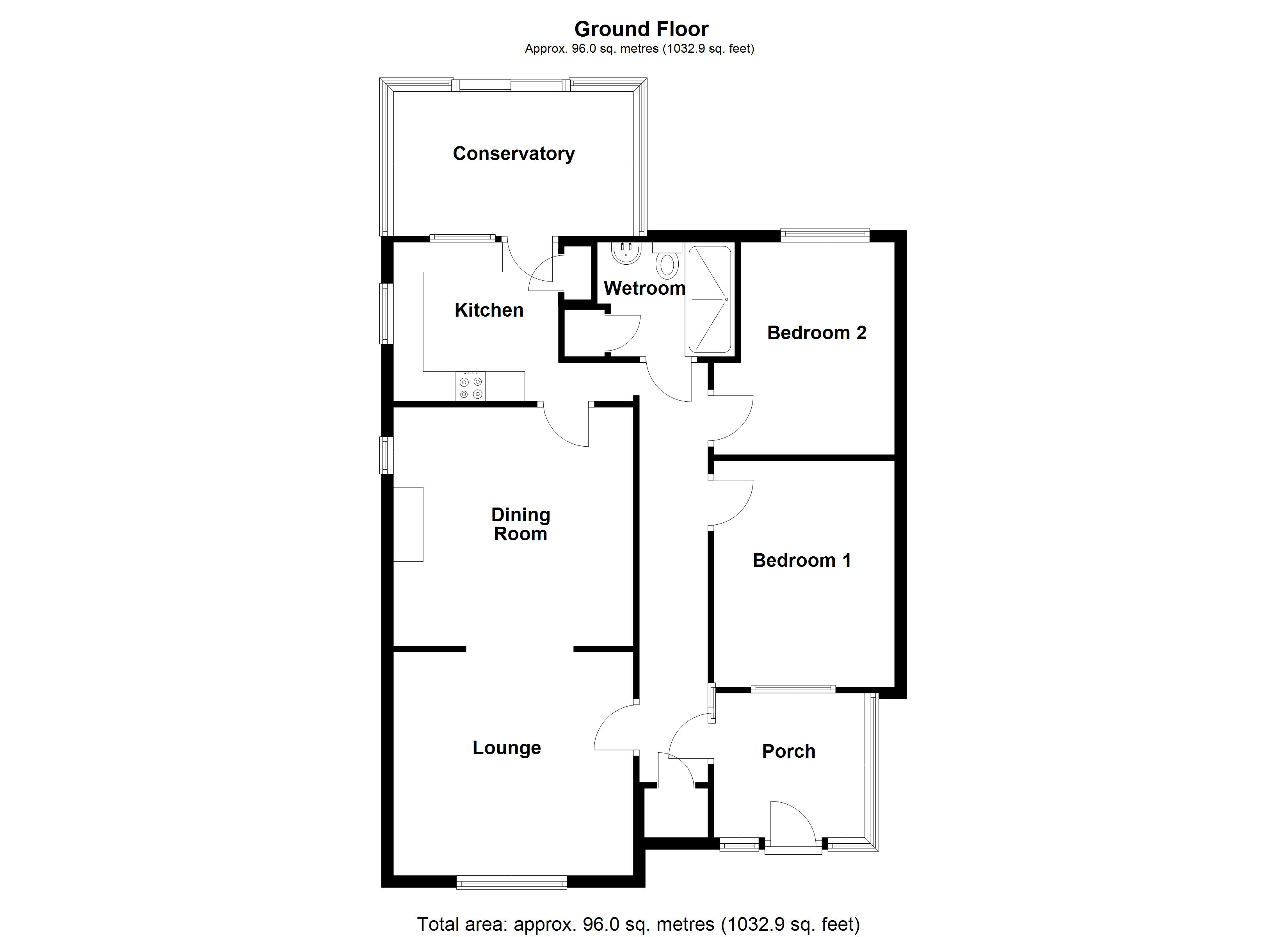 7, Rowan Way, Lincoln floorplan