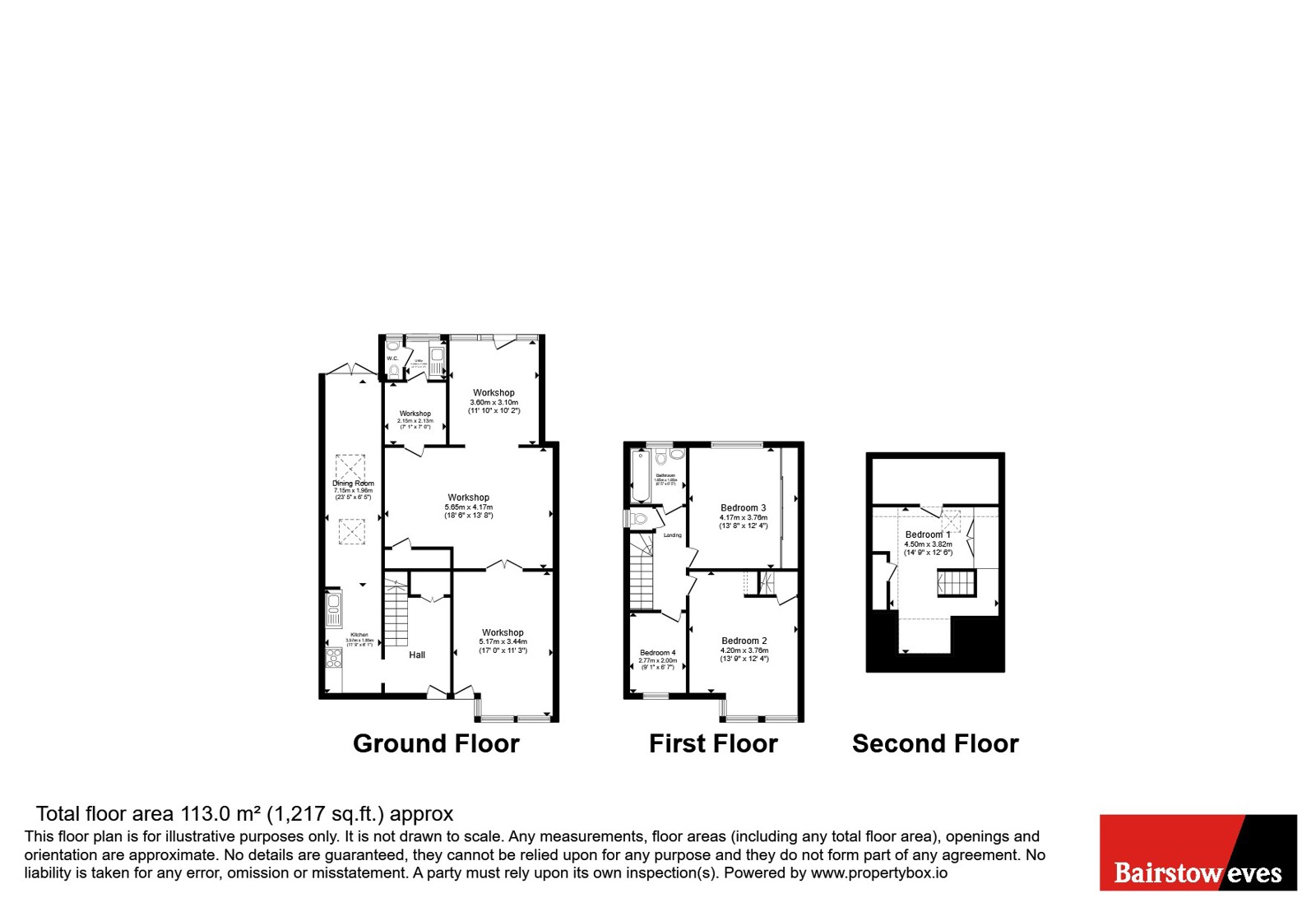 Ruskin Road, Carshalton floorplan