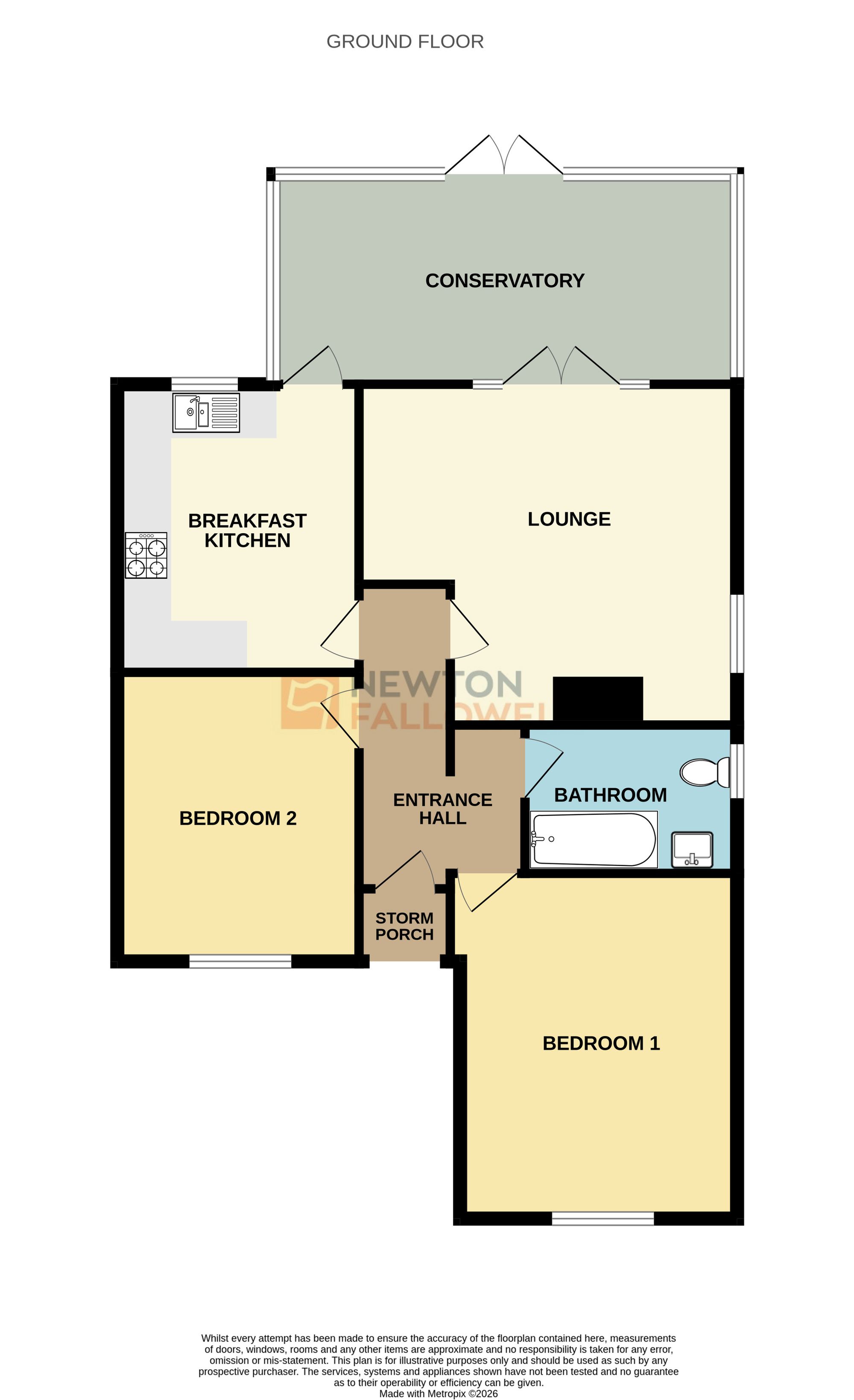 110 Fosse Road, Newark floorplan