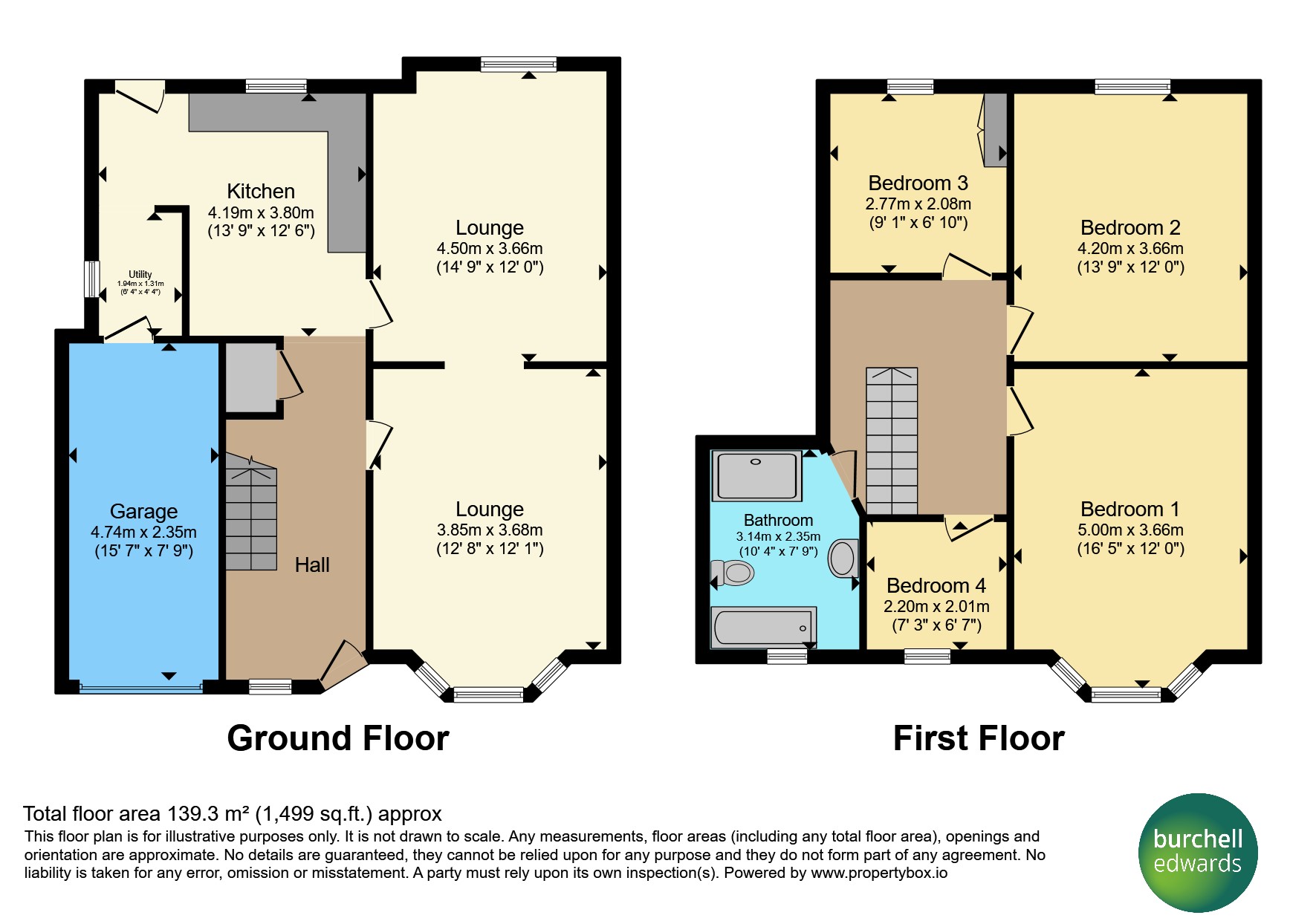 250, Coleshill Road, Birmingham floorplan