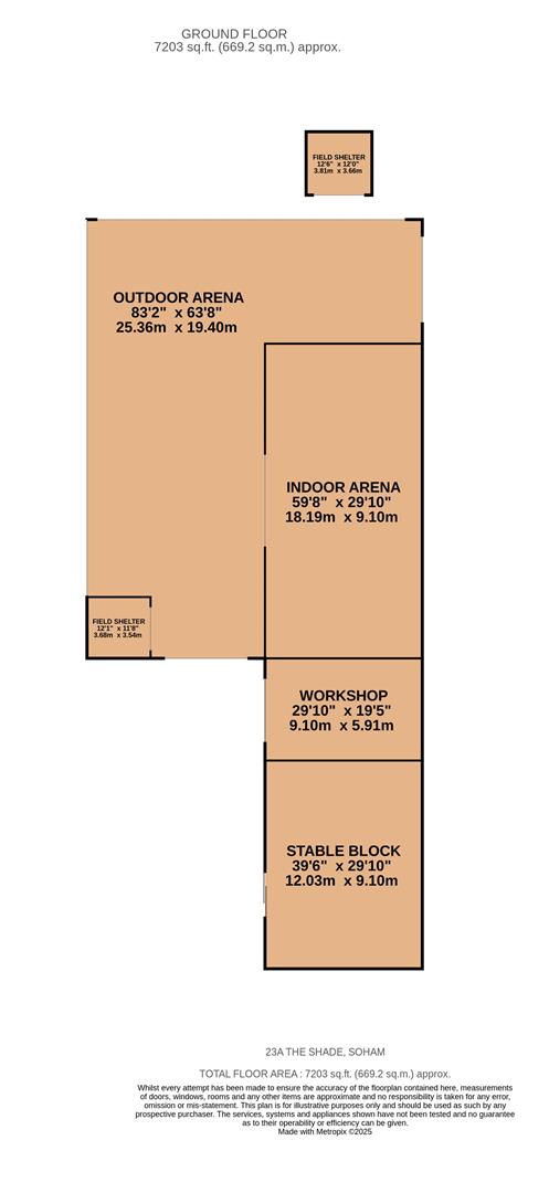 23a, The Shade, Ely floorplan