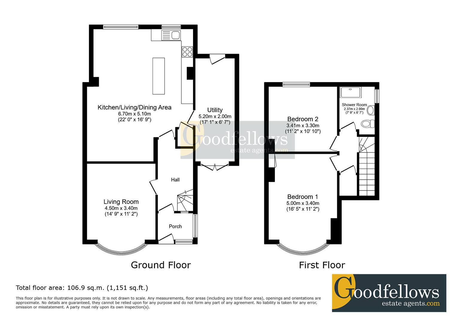 22, Robsheugh Place, Newcastle Upon Tyne floorplan