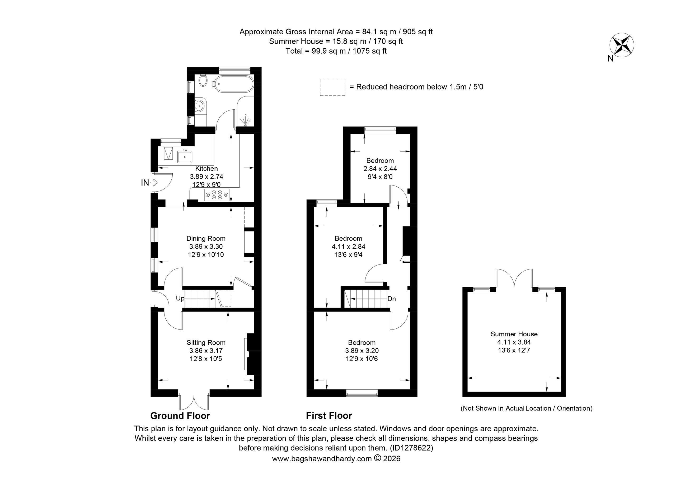 16 Elm Cottages, Edenbridge floorplan