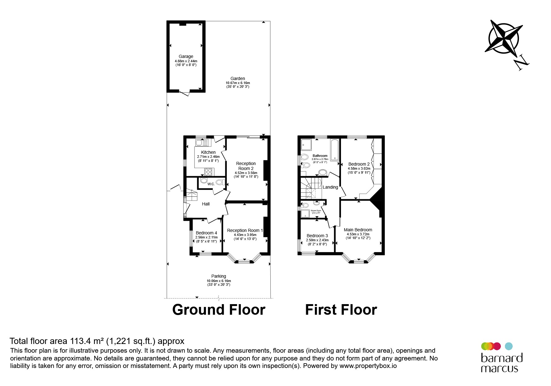 20, Cromwell Road, Worcester Park floorplan