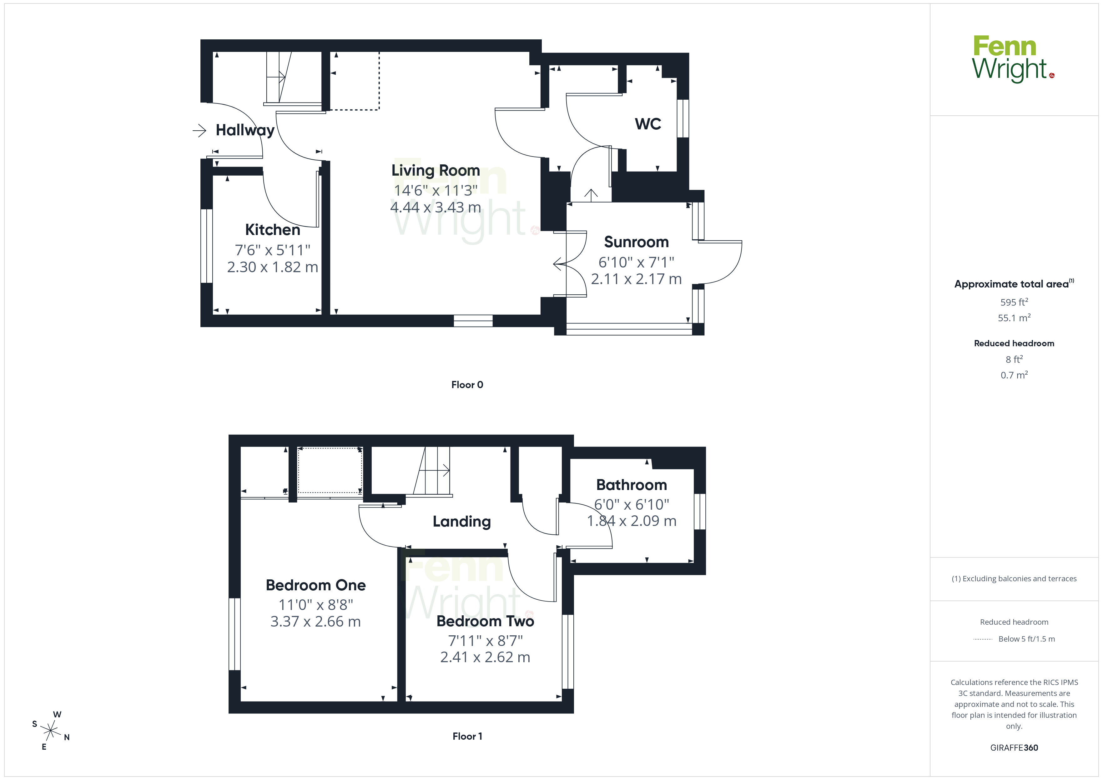 1, Elm Grove, Glemsford floorplan