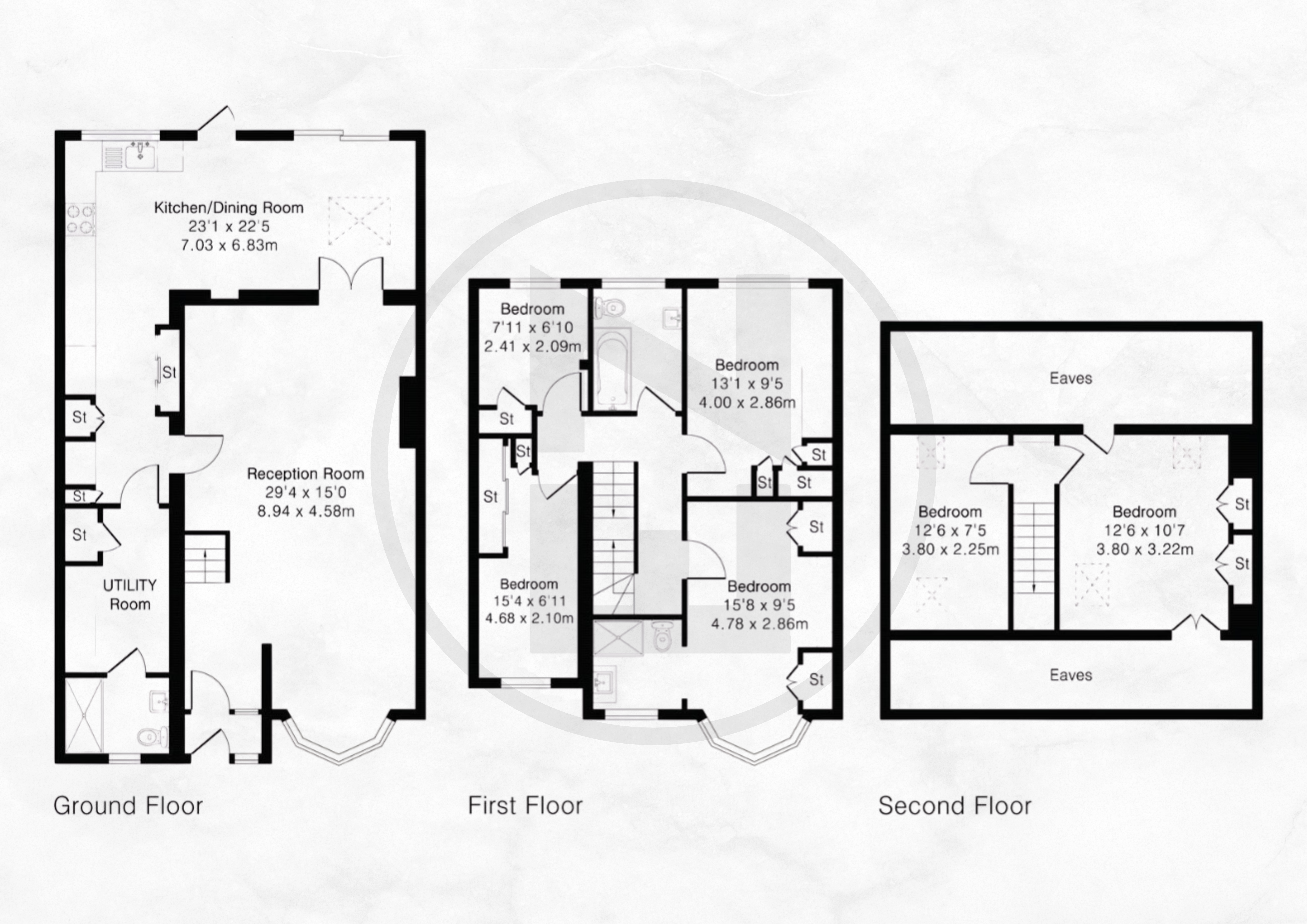 163, Waverley Avenue, Twickenham floorplan