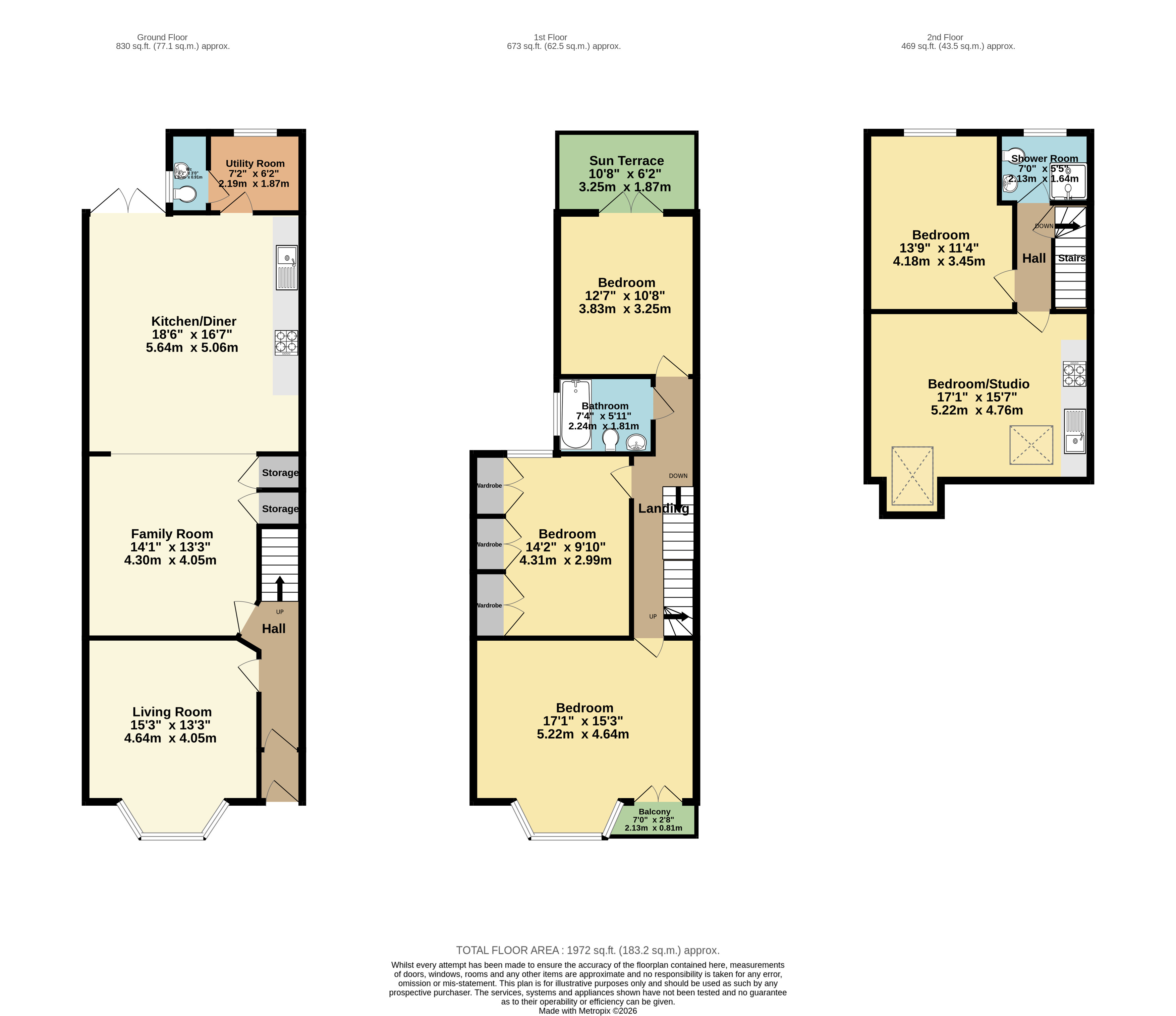 5, Hurlingham Road, Bristol floorplan