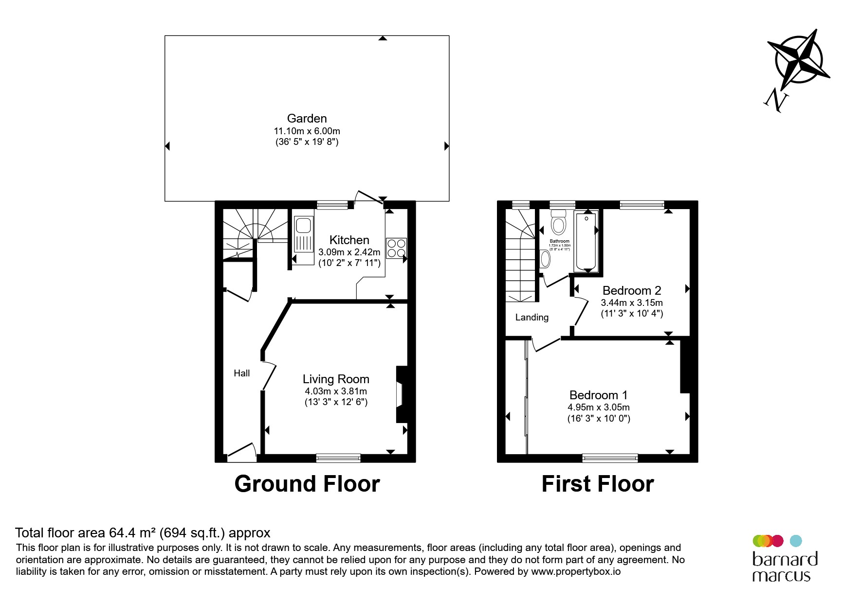 92, Montacute Road, Morden floorplan