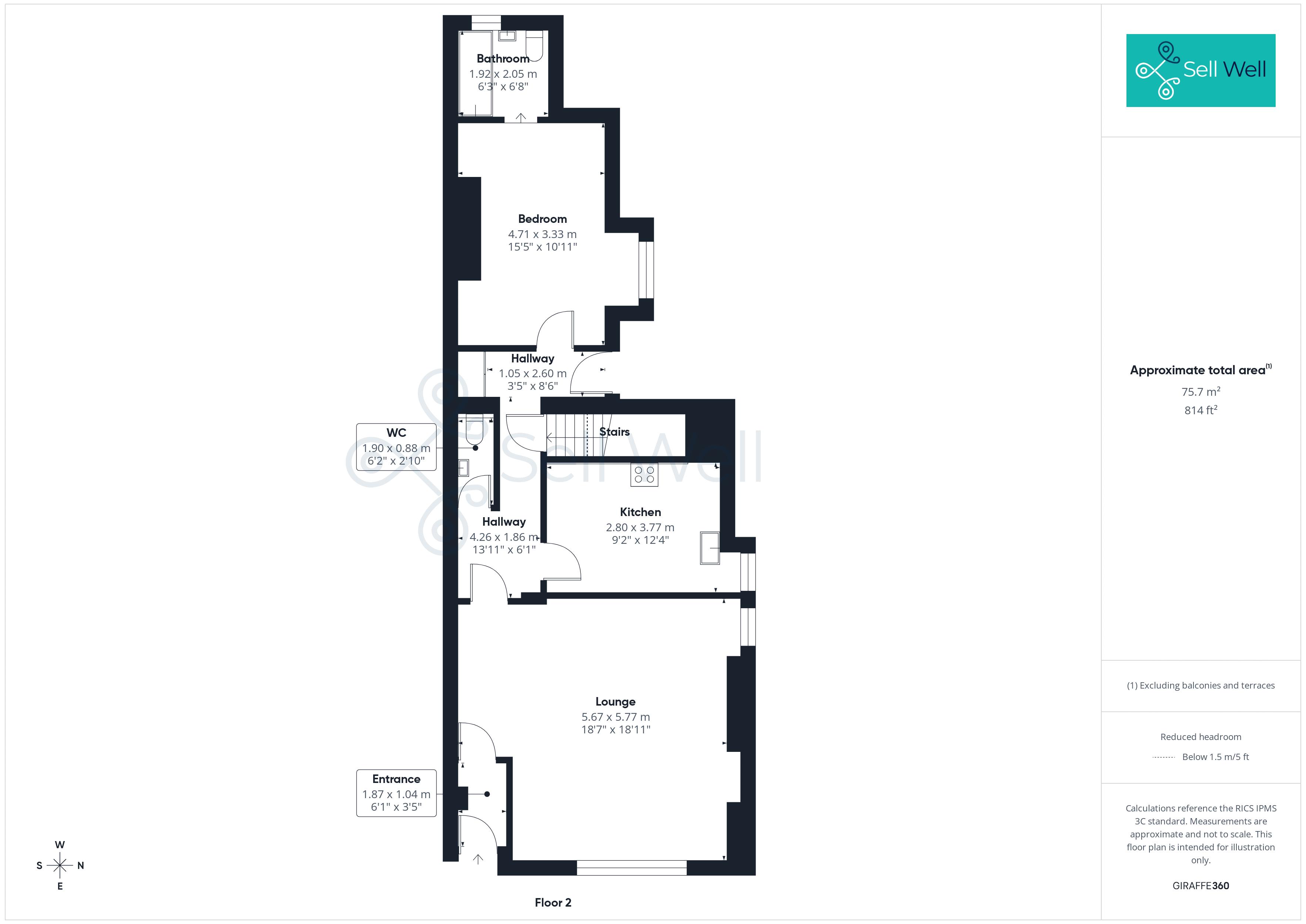 42, Bolton Road, Manchester floorplan