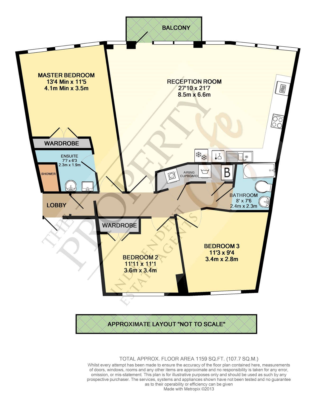 3 Bedrooms Flat to rent in De La Warr Heights, 1 Marina, Bexhill TN40