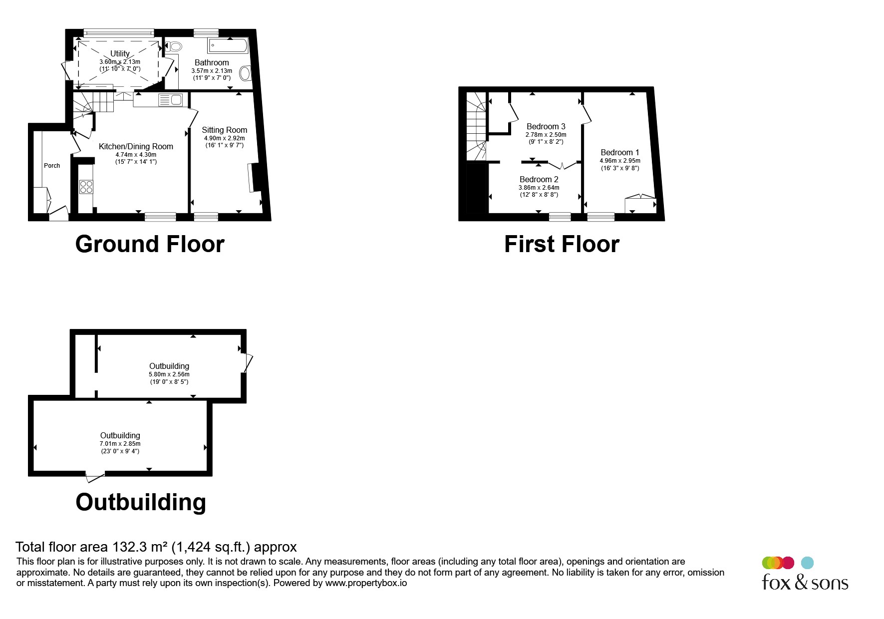 Bramble Cottage, North Street, Crewkerne floorplan