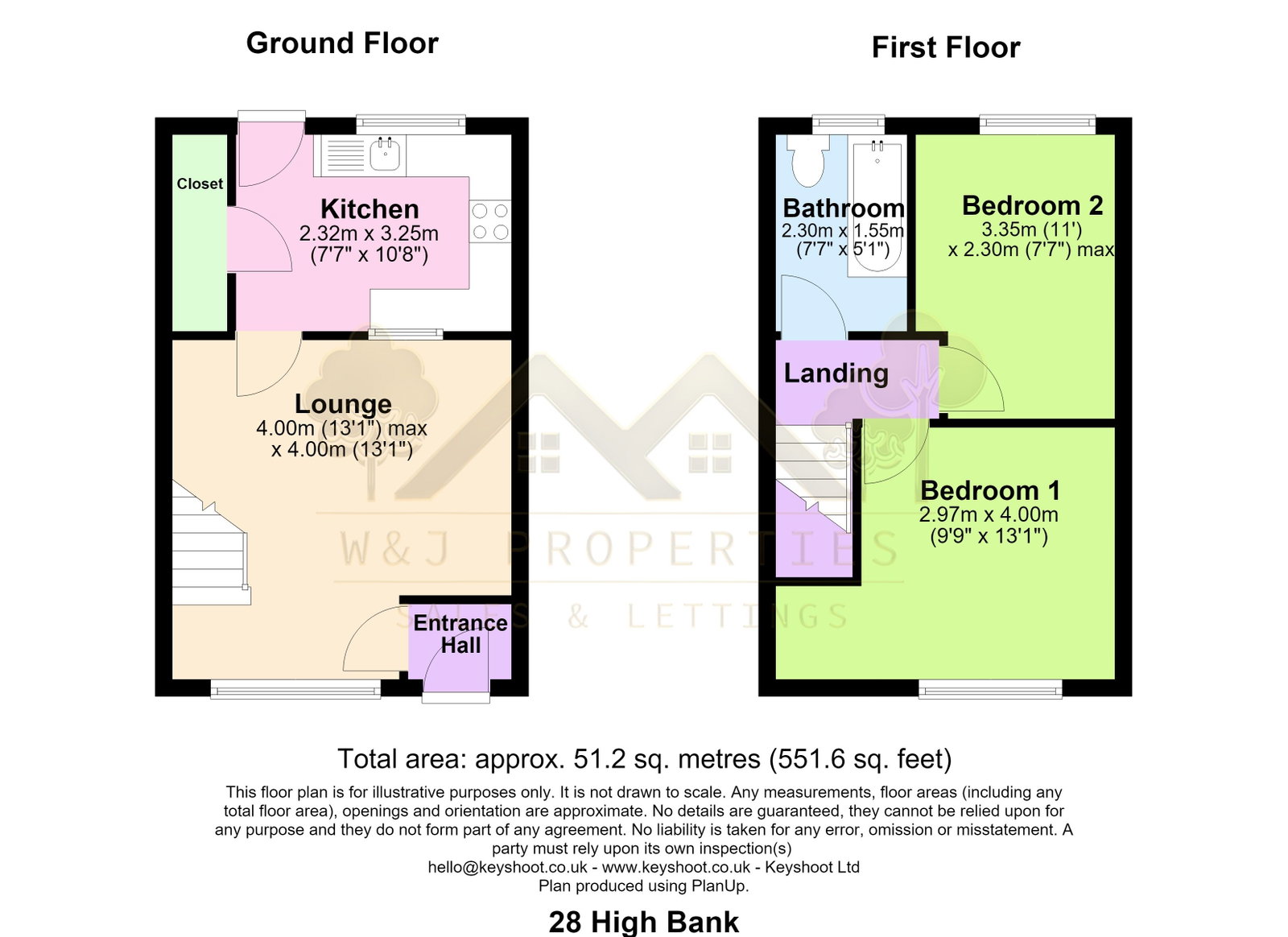 28, Highbank, Blackburn floorplan