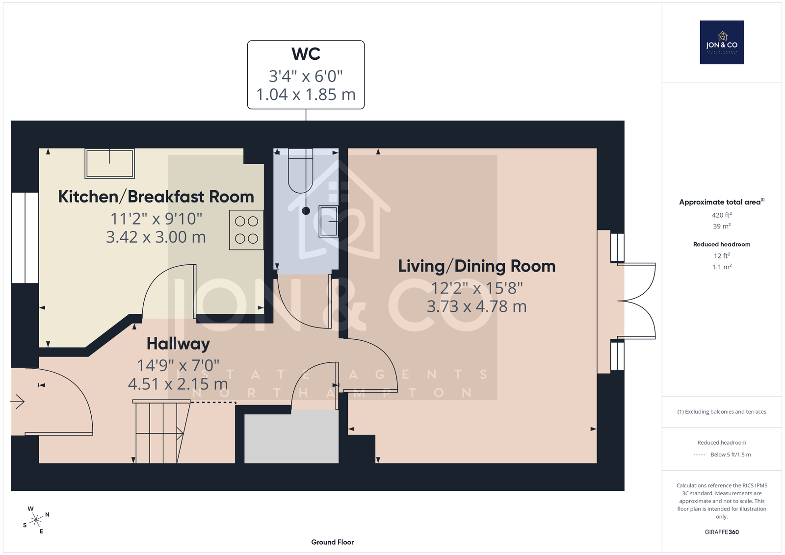 Turnpike, Northampton floorplan